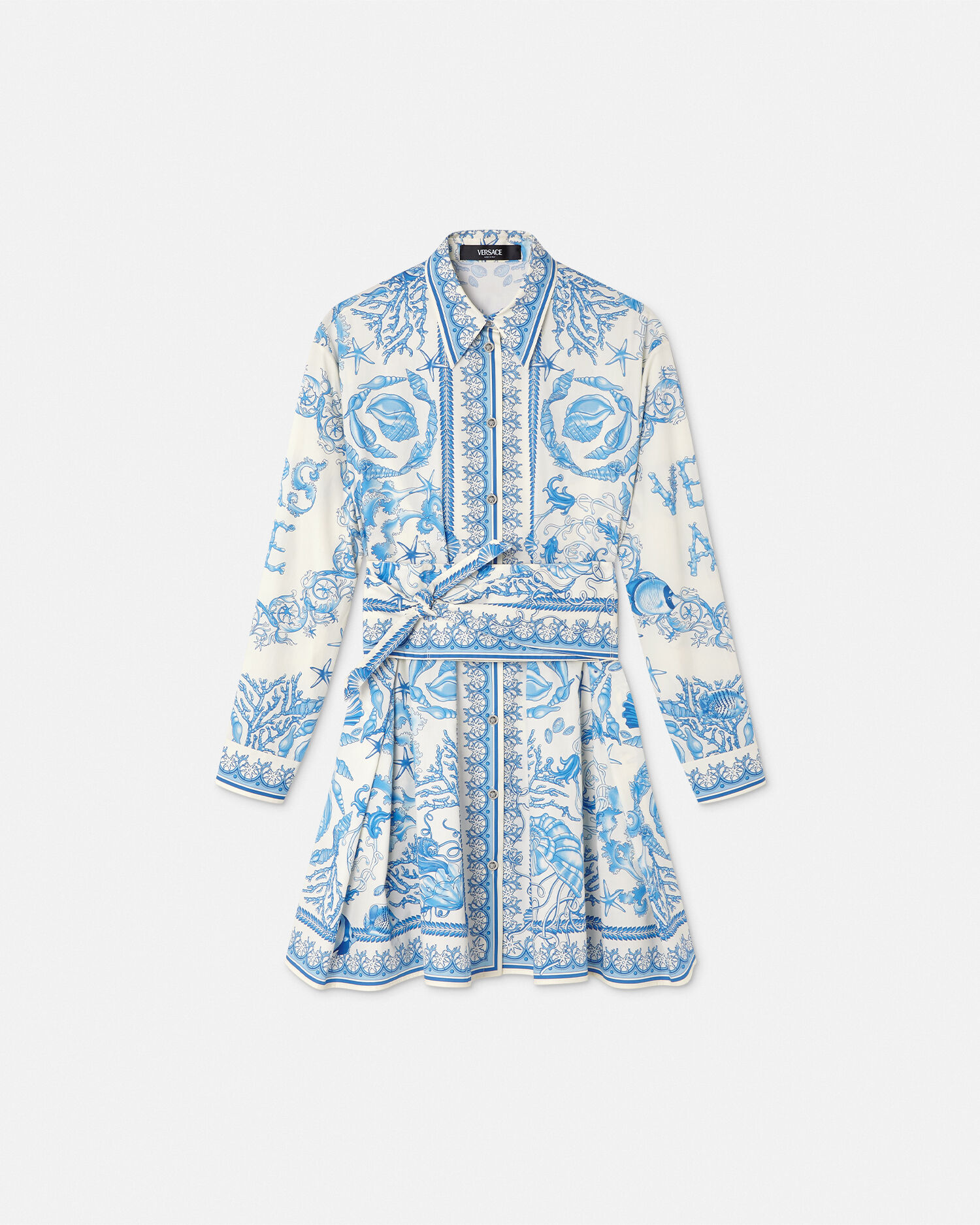 VERSACE - 美品 ヴェルサーチ VERSACE ワンピース シャツ