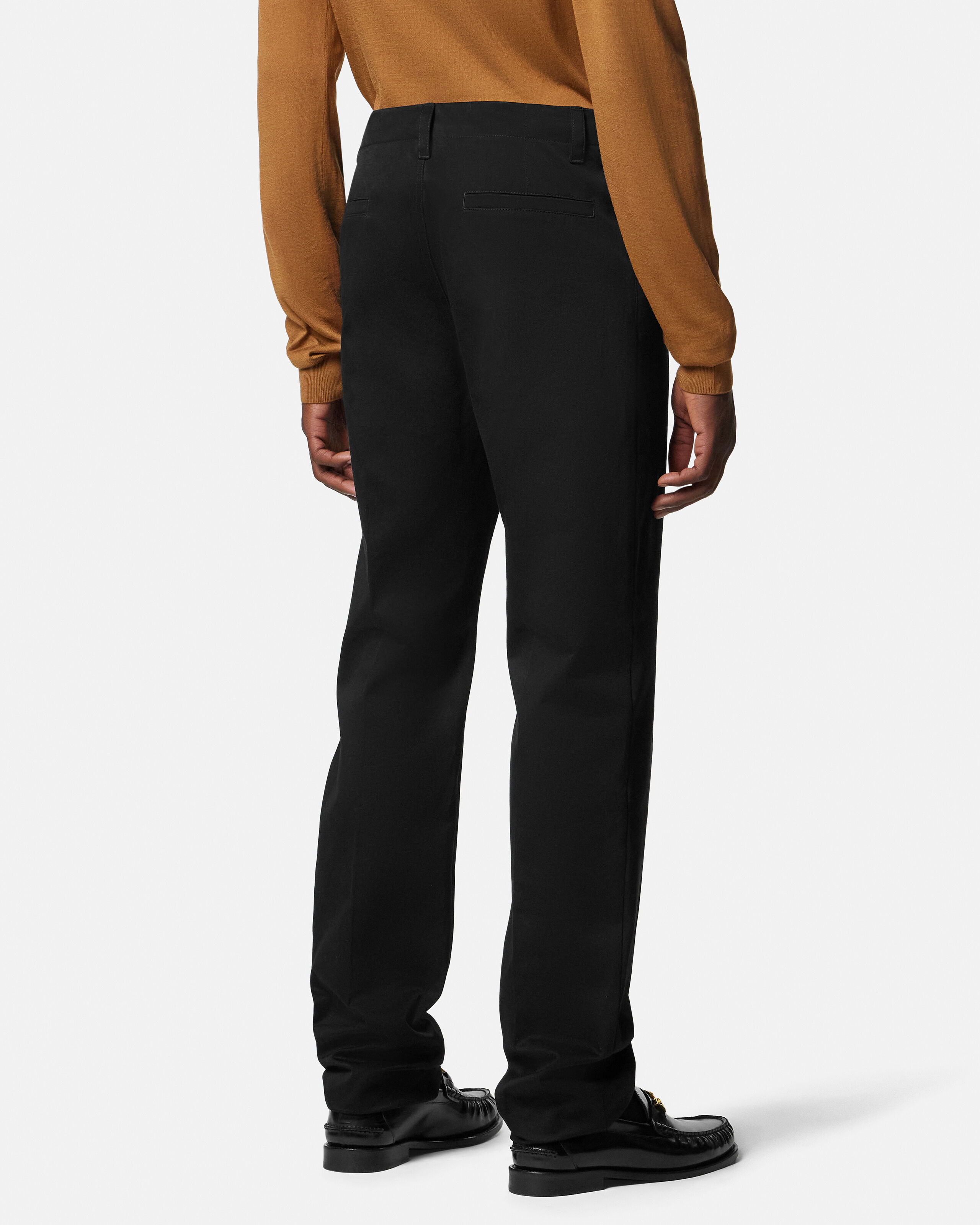 The Day コットンギャバジン スラックス チノパン 未使用品 ブラック THE DAY（ザ デイ）SUPERIOR GABARDINE PLAIN FRONT SLACKS -BLACK