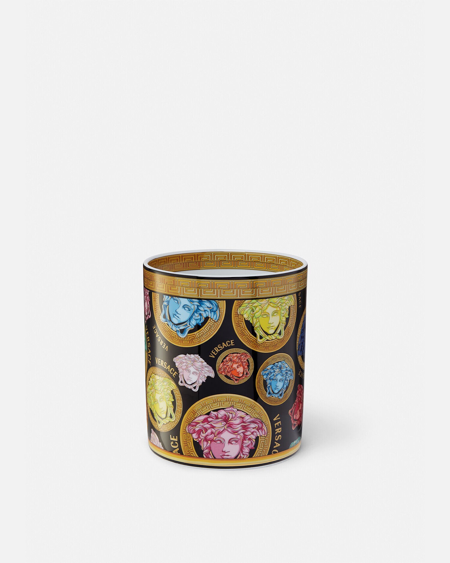ヴェルサーチ 花瓶 メドゥーサ アンプリファイド 花瓶 18 cm マルチカラー | VERSACE JP
