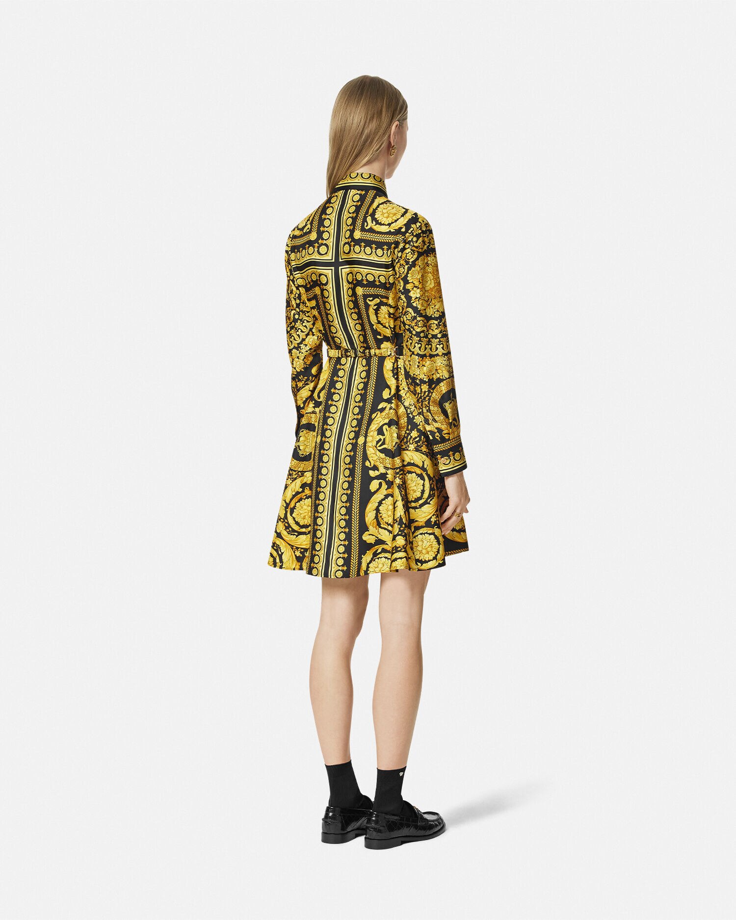 超レアVERSACE JEANS COUTURE 2000s プリーツミニドレス 超レアVERSACE JEANS COUTURE 2000s プリーツミニドレス