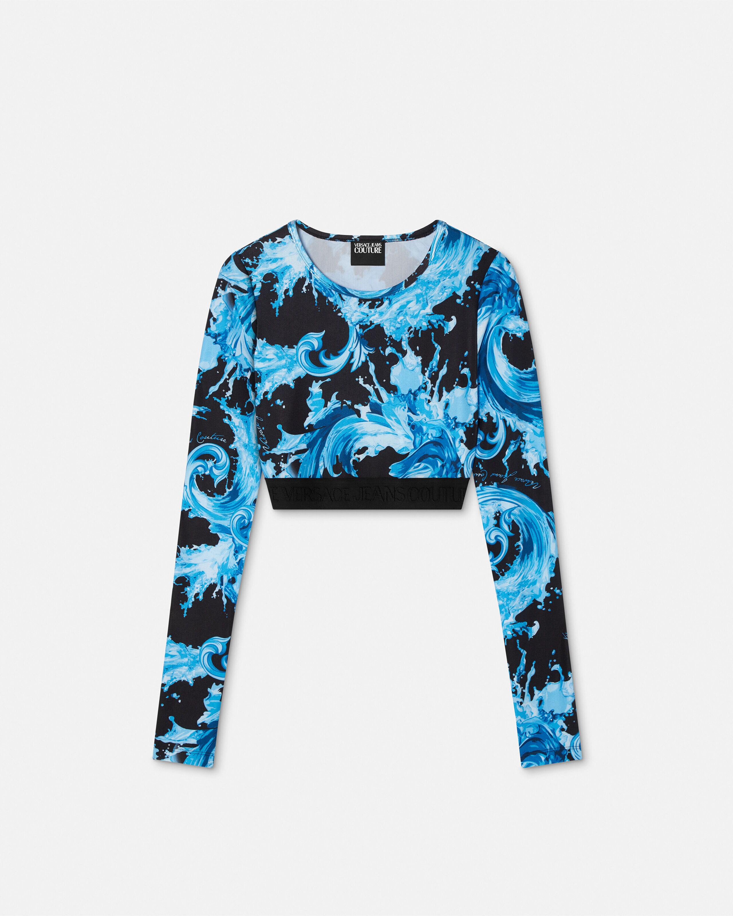 プリント クロップ トップ プリント | VERSACE JP