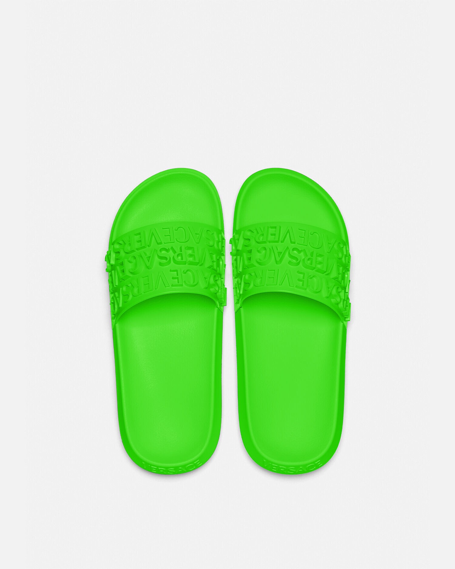 ヴェルサーチェ オールオーバー スライダーサンダル