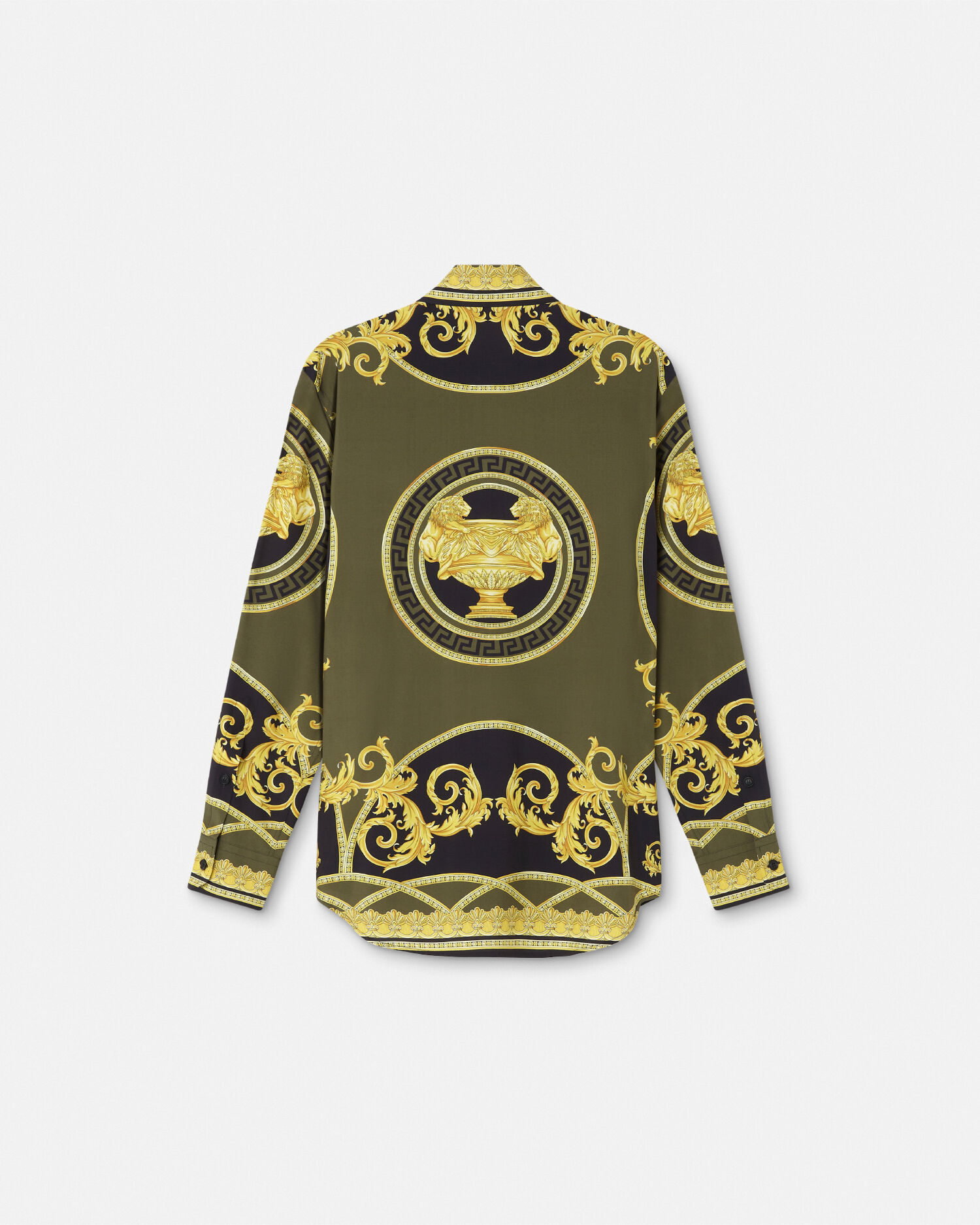 【2024年製 新品】 クープ ラ デ JP VERSACE | ブラック シャツ パネル デュー トップス