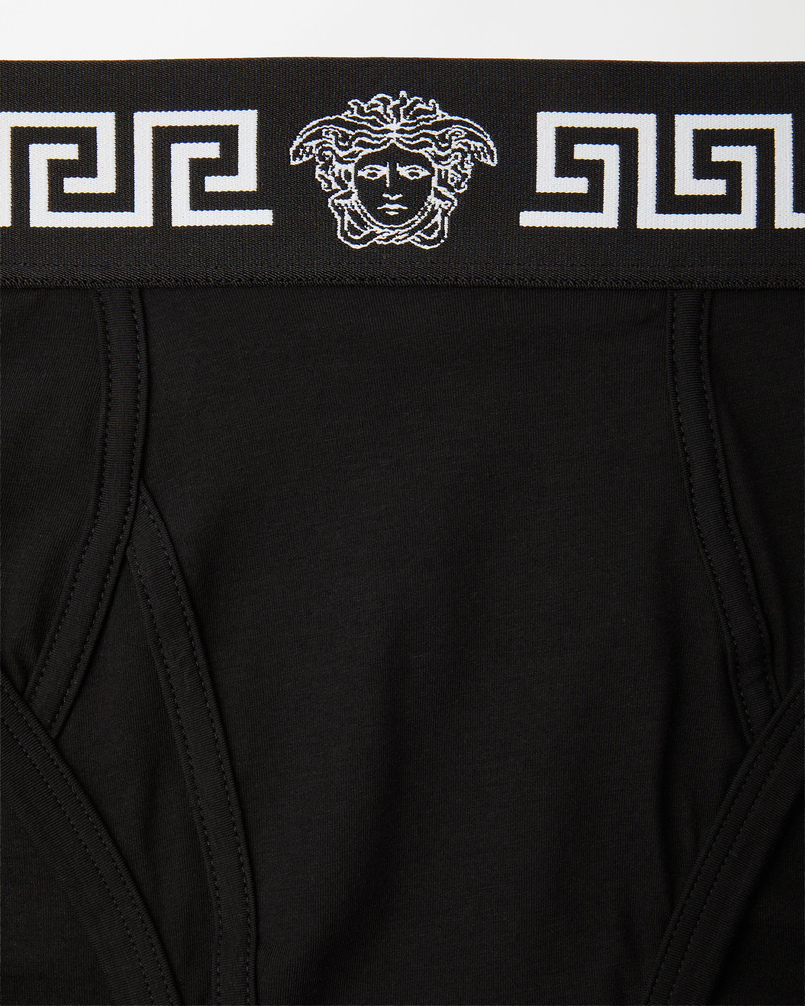 コットンジャージー ブリーフ ブラック | VERSACE JP