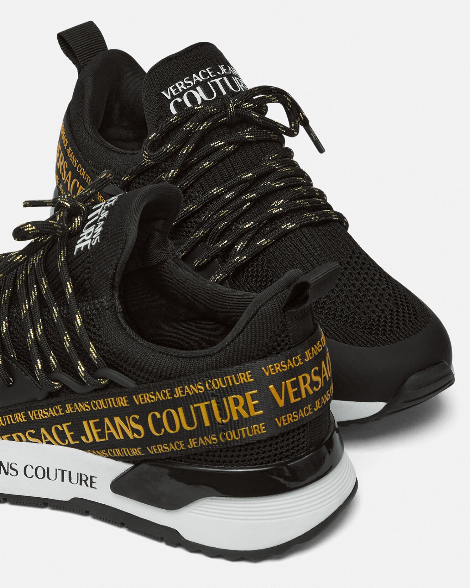 ダイナミック スニーカー ブラック,ゴールド | VERSACE JP