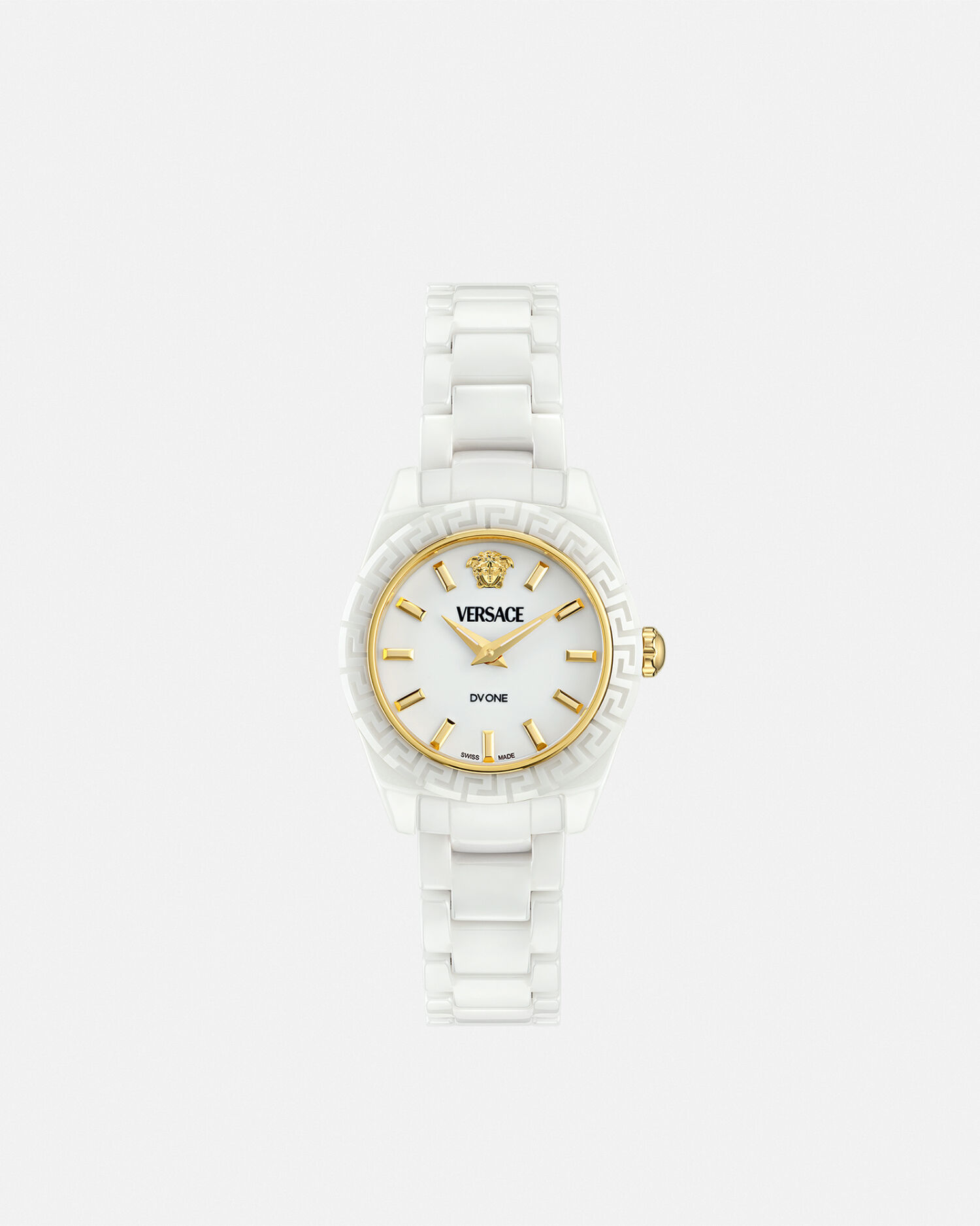 DV One ミニ 自動巻 ウォッチ ホワイト | VERSACE JP