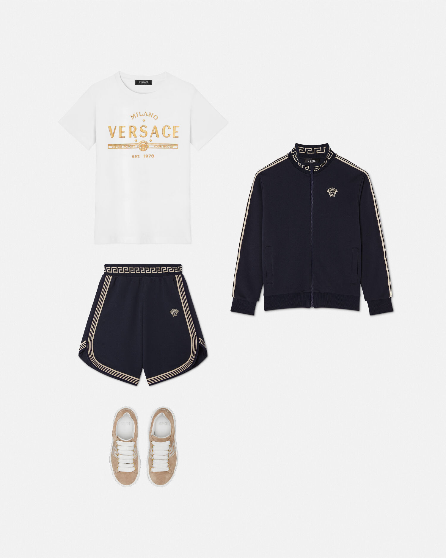 Tシャツ ヴェルサーチェ ロゴ キッズ | VERSACE JP