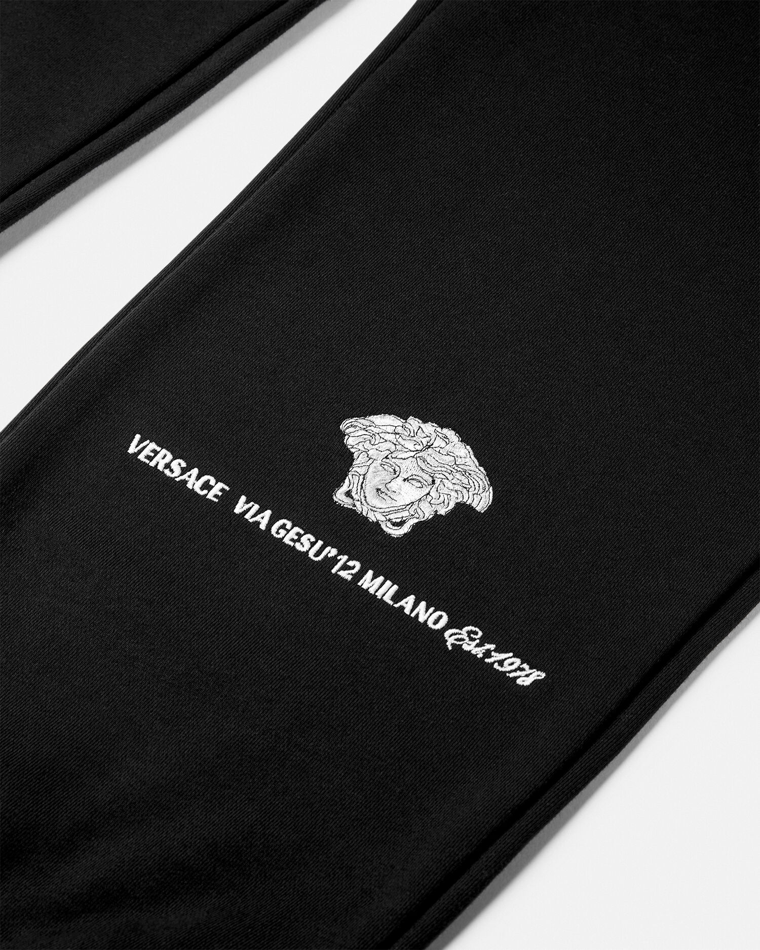 メドゥーサ ミラノ スウェットパンツ ブラック | VERSACE JP