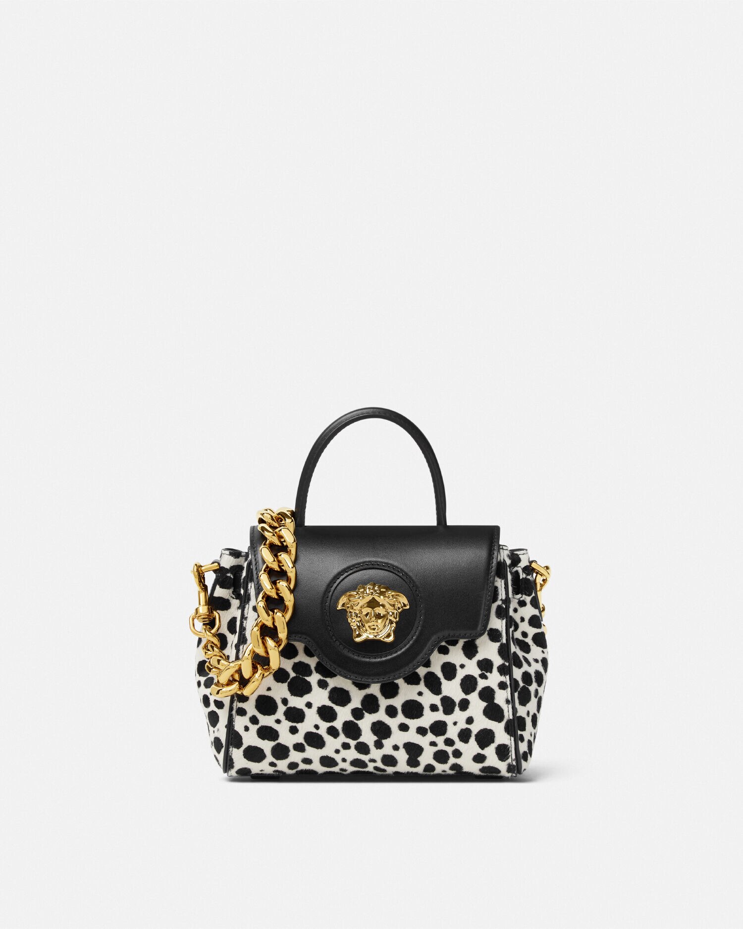 スモール ハンドバッグ ダルメシアン ラ メドゥーサ | VERSACE JP