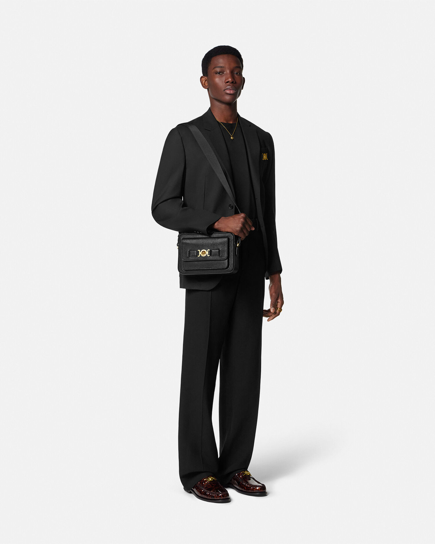 メッセンジャー バッグ メドゥーサ ビギー | VERSACE JP