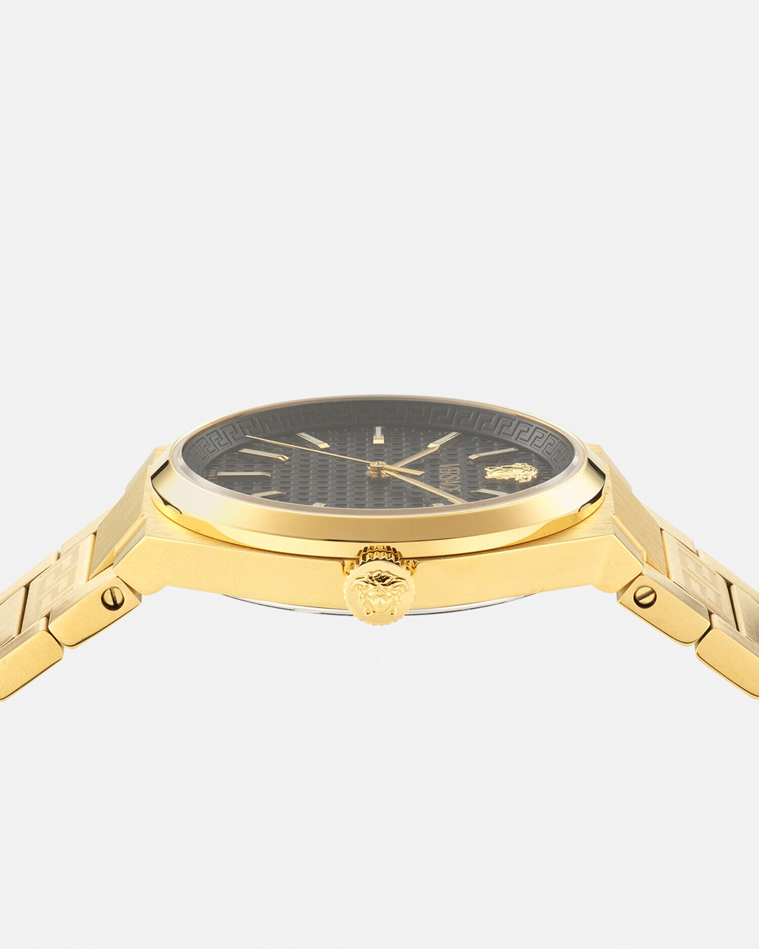 ウォッチ V-アウリア ブラック,ゴールド | VERSACE JP