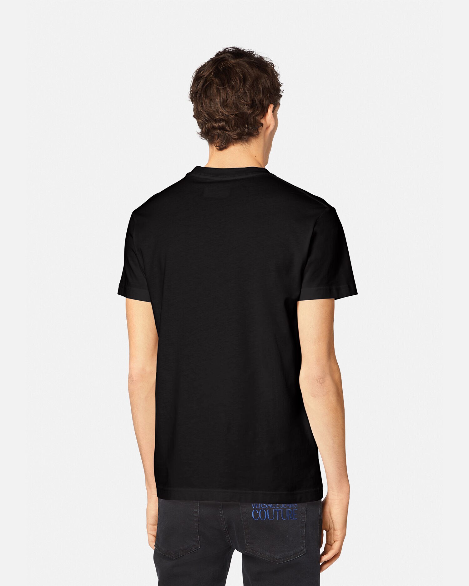 ロゴ Tシャツ ブラック | VERSACE JP