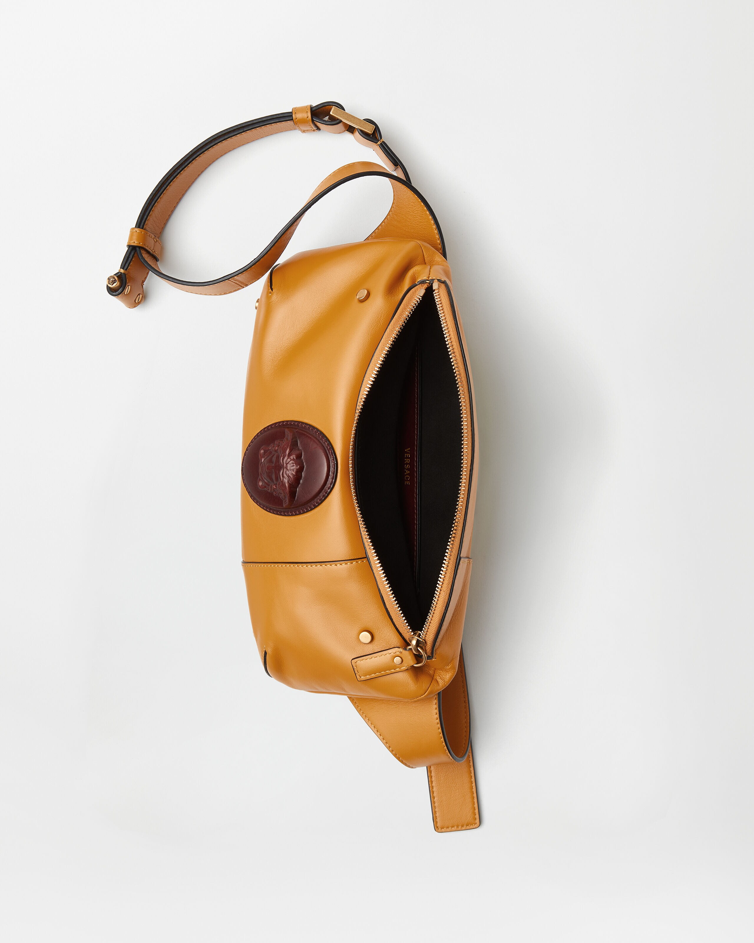 ルー スモール ナッパ ベルト バッグ イエロー | VERSACE JP