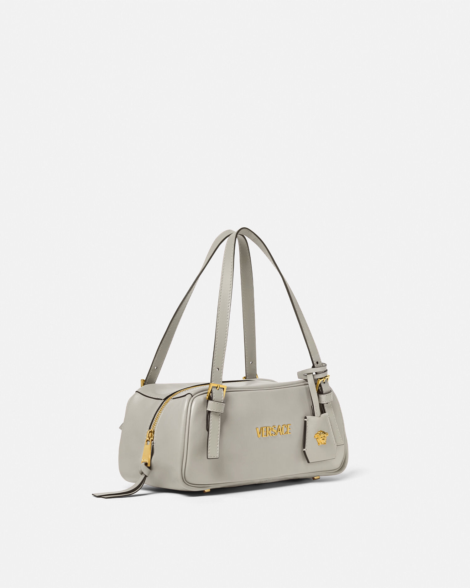 関税送料込◆VERSACE◆ボウリング ショルダー バッグ 白 関税送料込◇VERSACE◇ボウリング ショルダー バッグ 白