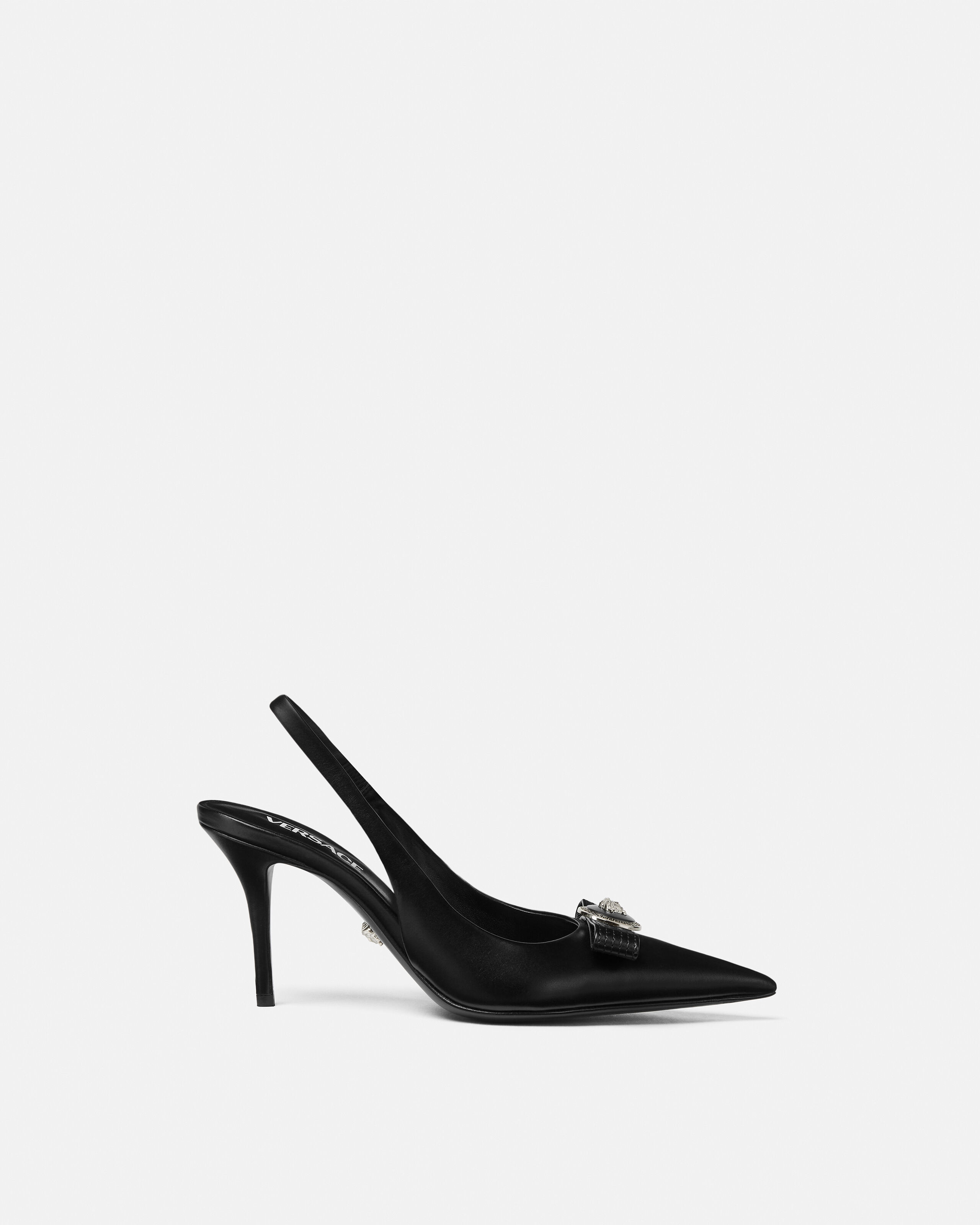 Versace パンプス・ヒール★美品★ レディース ジャンニリボンパンプス | ヴェルサーチェ 日本