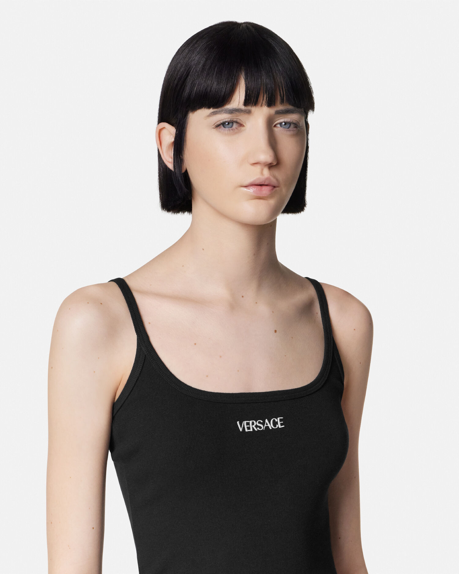 リブ フィット ミニ ドレス | VERSACE JP