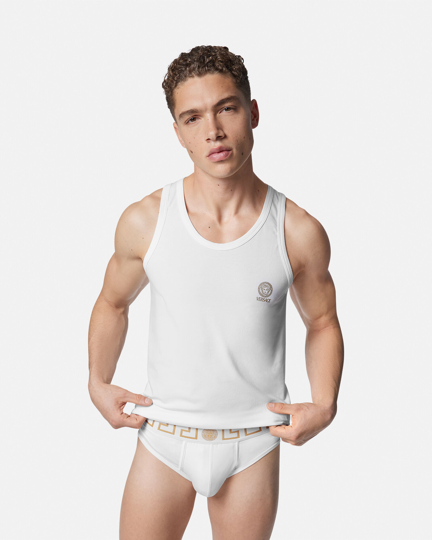 コットンジャージー ブリーフ 3枚パック | VERSACE JP