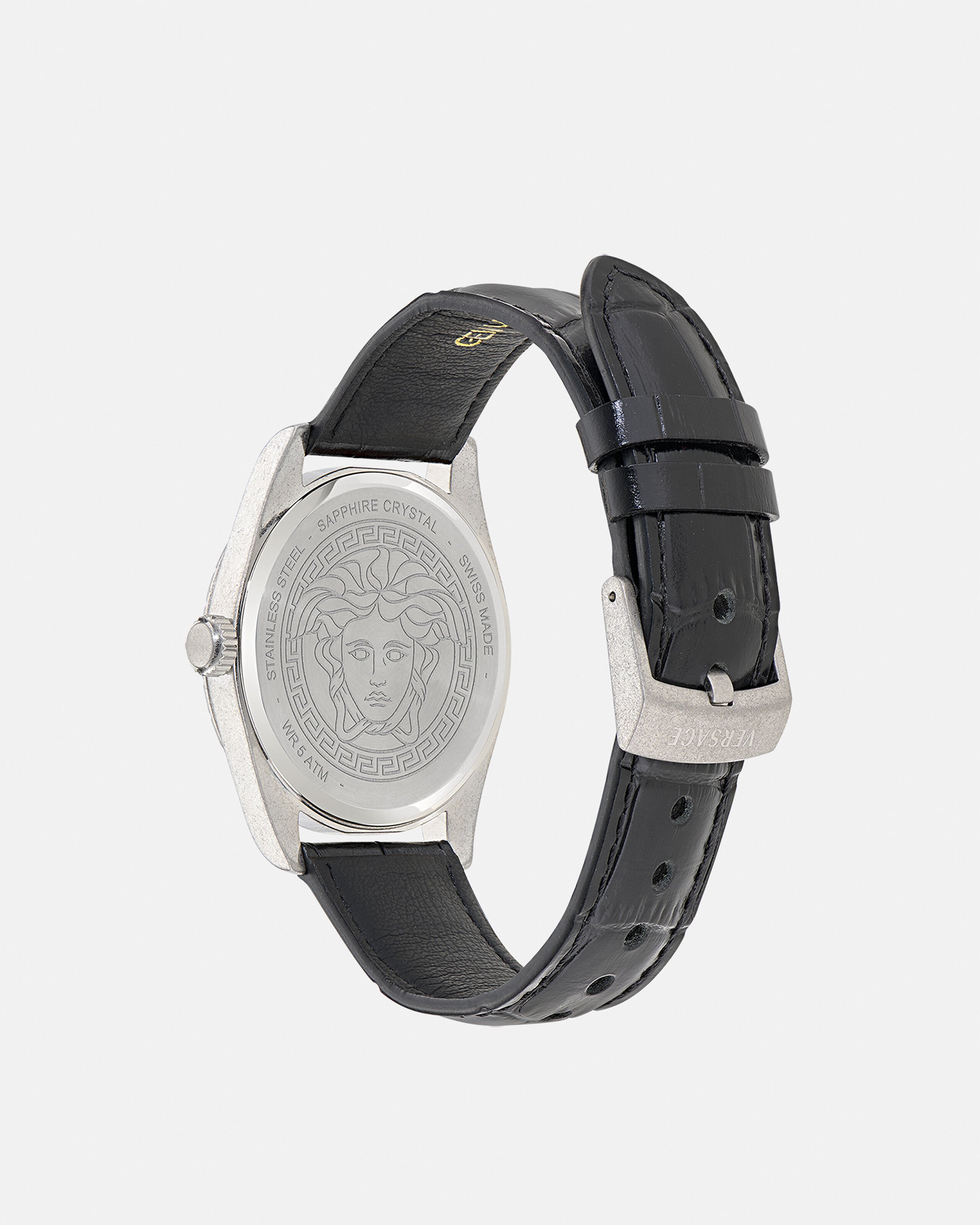 ヴェルサーチェ ミレニアム ゲント ウォッチ ブラック | VERSACE JP