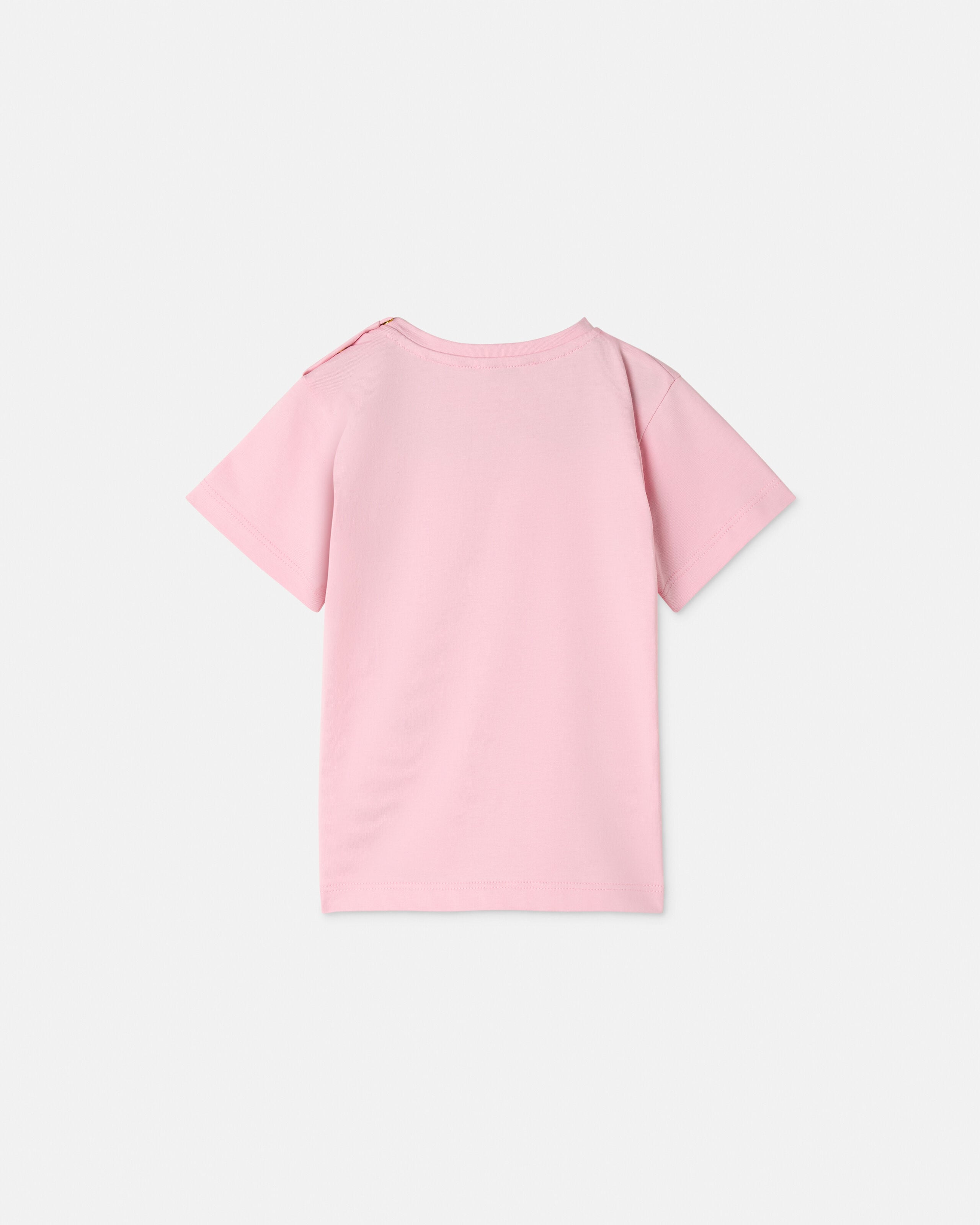 ベビー向けプリント入りジャージーTシャツ ピンク | VERSACE JP