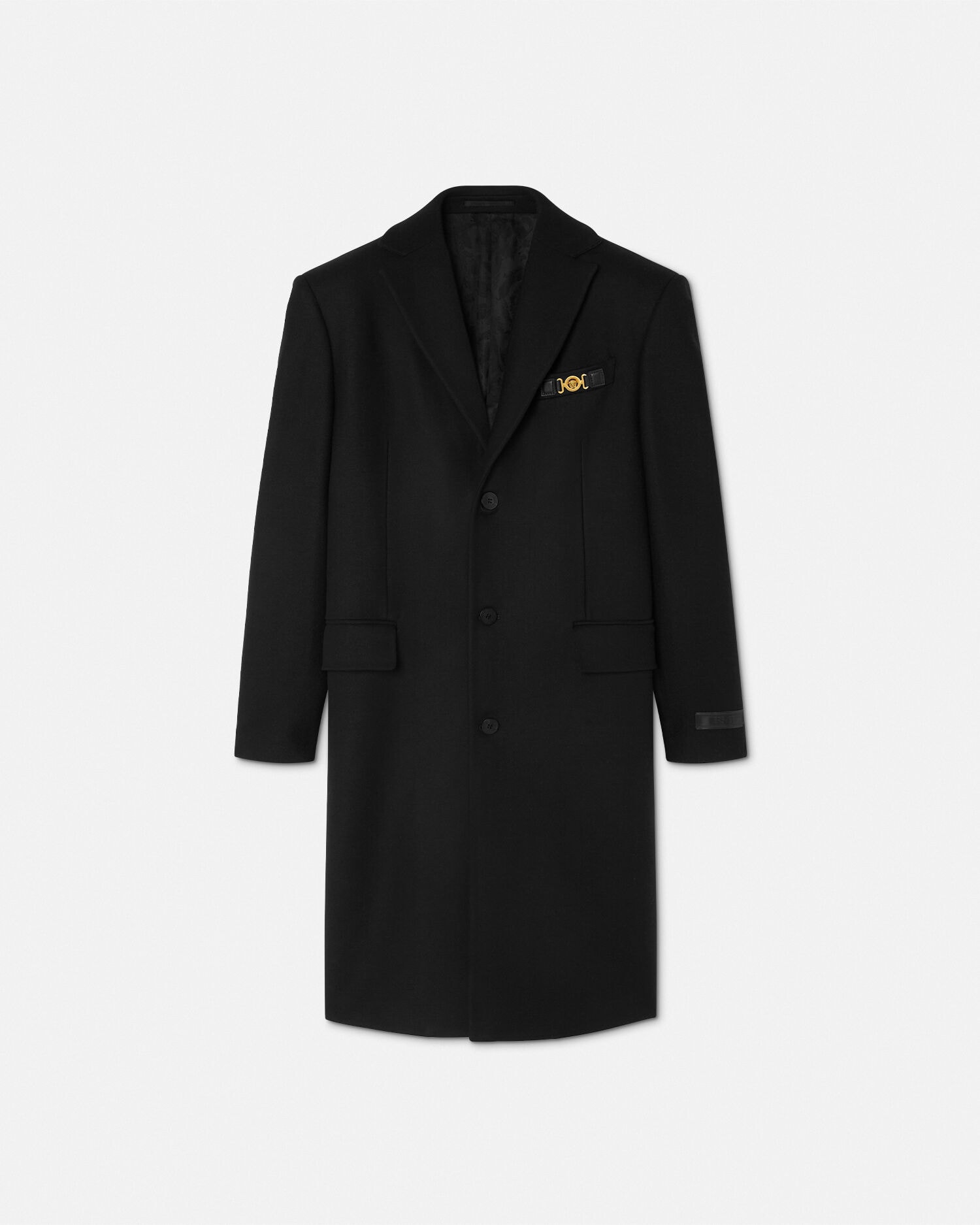 fip51☆極美品☆ジャンニヴェルサーチ カシミア混チェスターコート メンズ デザイナー コート | ヴェルサーチェ 日本