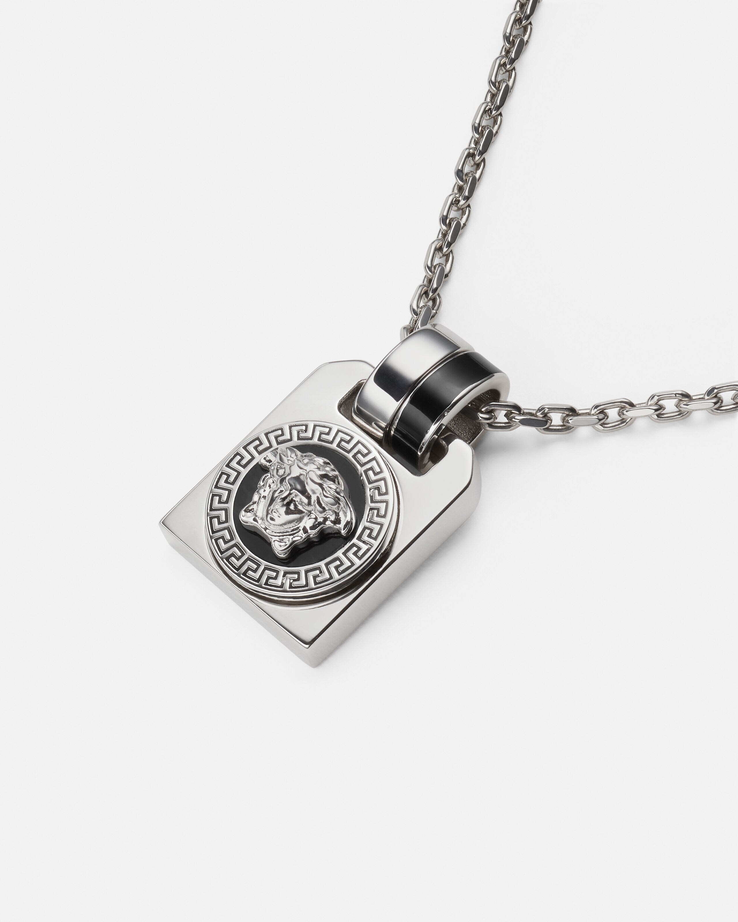アイコン ネックレス シルバー | VERSACE JP