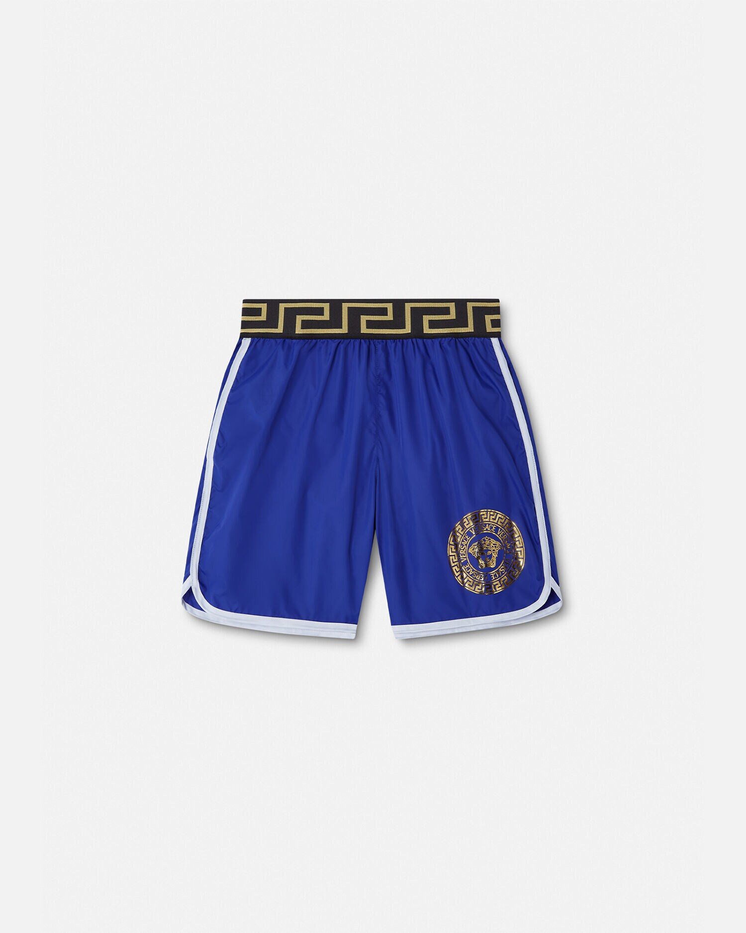 Versace(ヴェルサーチ) グレカボーダー スイムショートパンツ | www