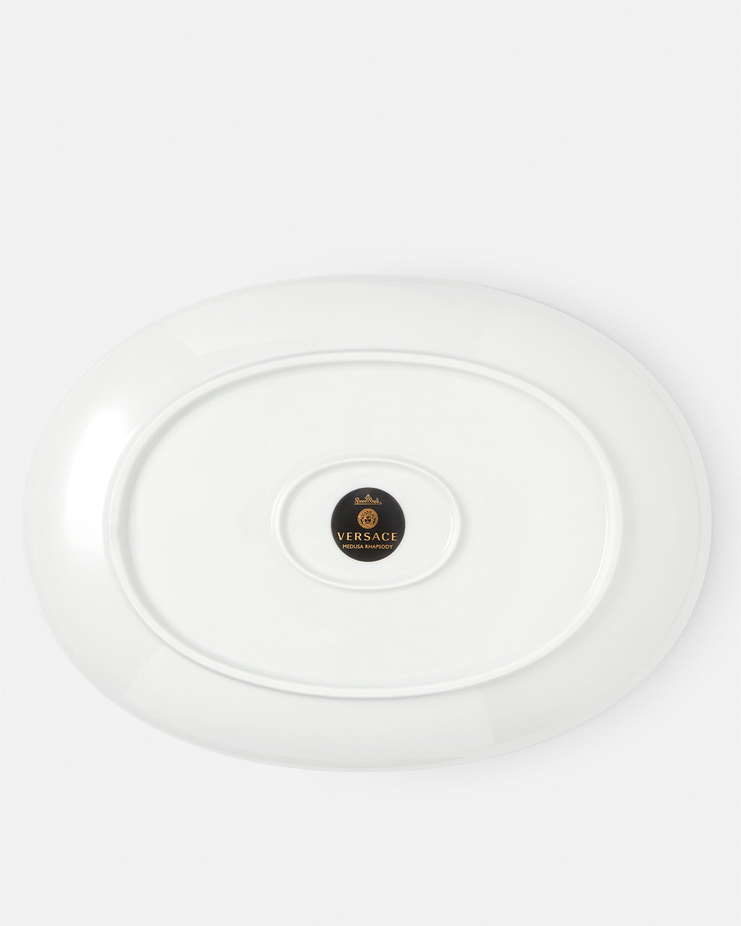 メドゥーサ ラプソディ サービス プレート 33 cm ゴールド | VERSACE JP