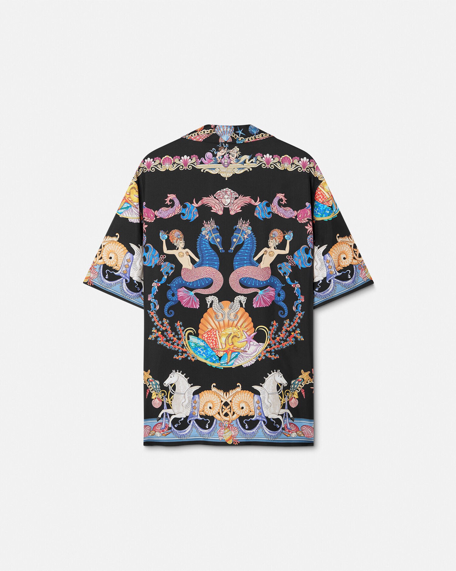 シルク シャツ コーラル シアター | VERSACE JP