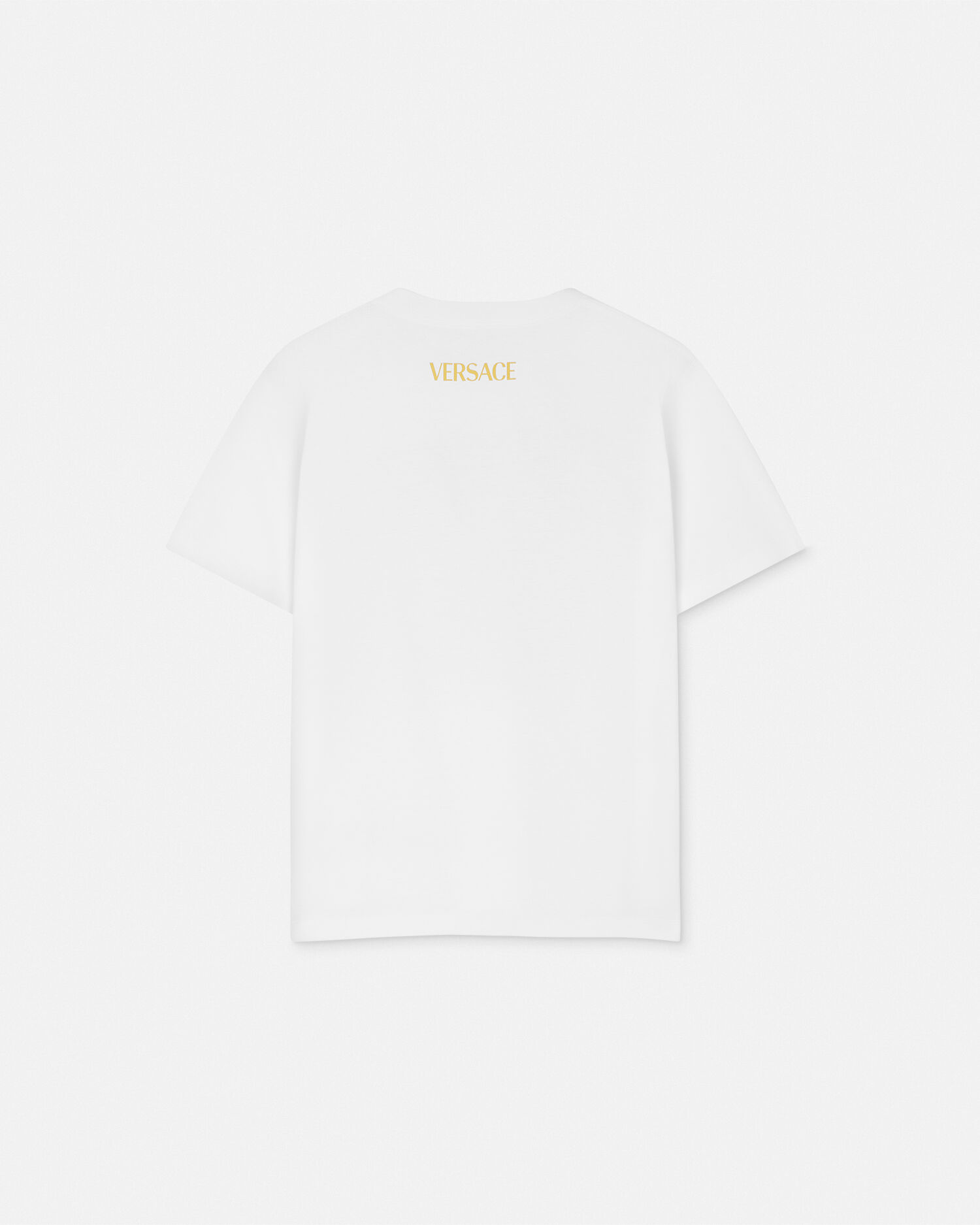 VERSACE Tシャツ アンダーウォーター バロッコ Tシャツ アンダーウォーター バロッコ ホワイト,ゴールド