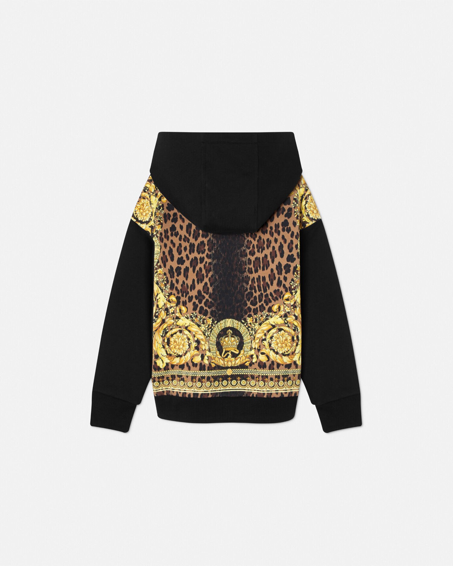 ワイルドバロッコ キッズパーカー ブラック | VERSACE JP