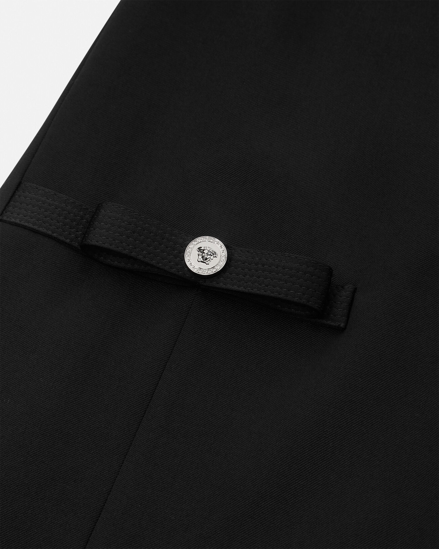【関税込・国内発送】VERSACE＊ジャンニ リボン ワンピース ウール シフト ミニ ドレス ジャンニ リボン | VERSACE JP