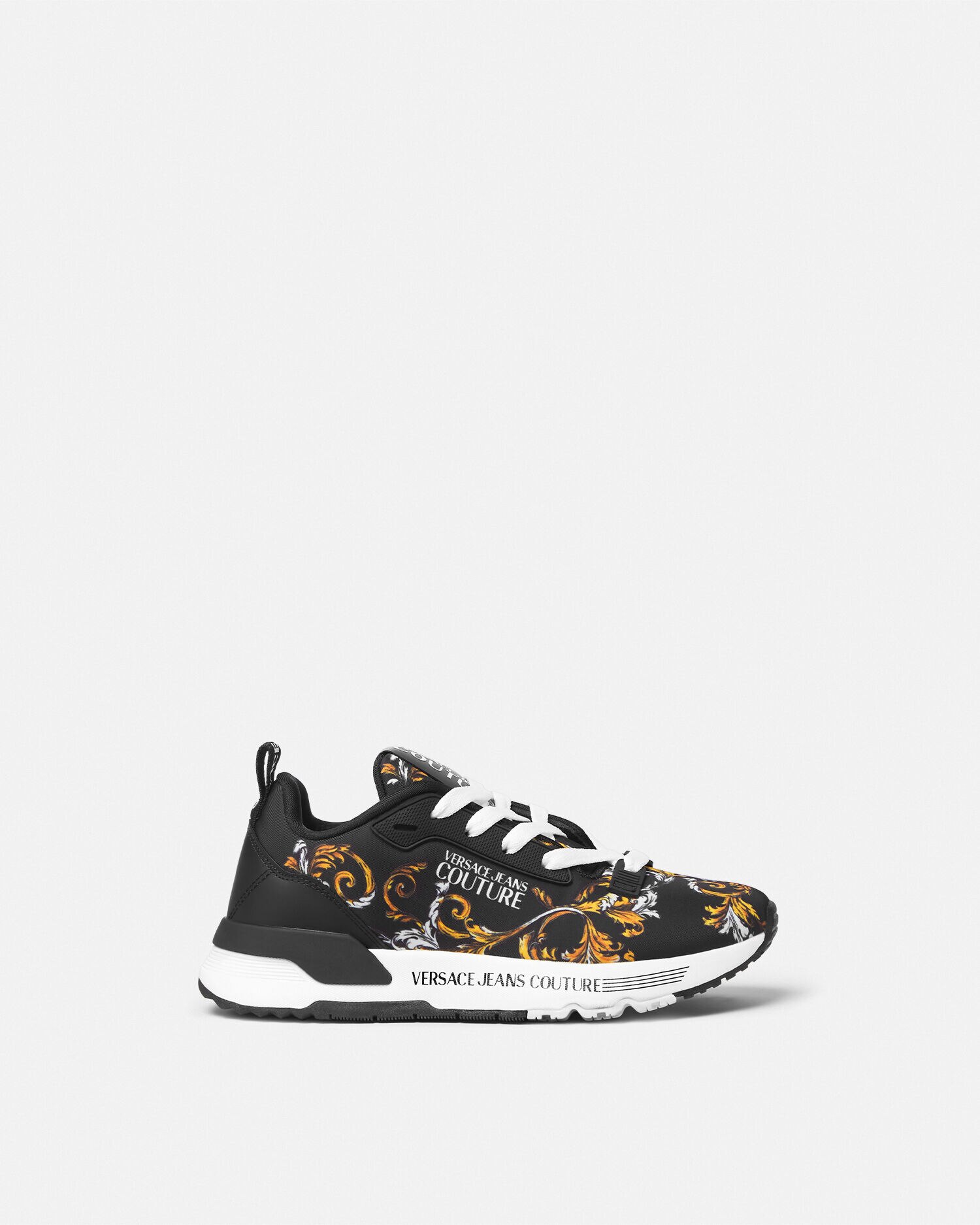 VERSACE JEANS★アウトライン バロッコ ハイバー スニーカー アウトライン バロッコ ハイバー スニーカー | VERSACE JP