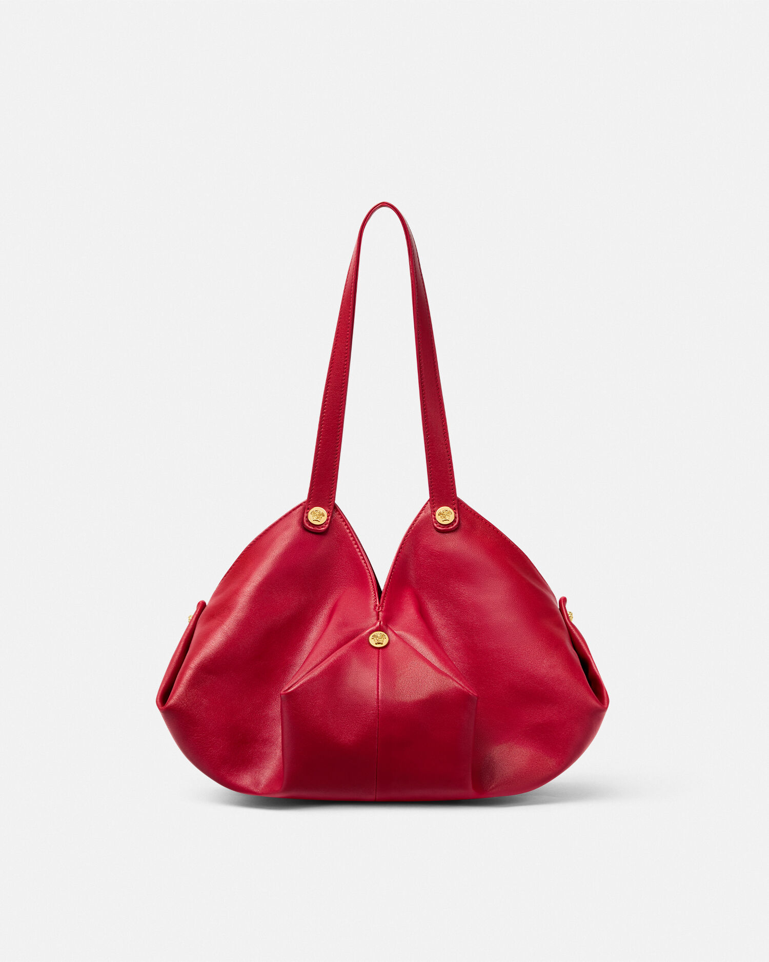 【現行品】VERSACE ヴェルサーチ プロテア ナッパ ショルダーバッグ プロテア ナッパ ショルダー バッグ レッド | VERSACE JP