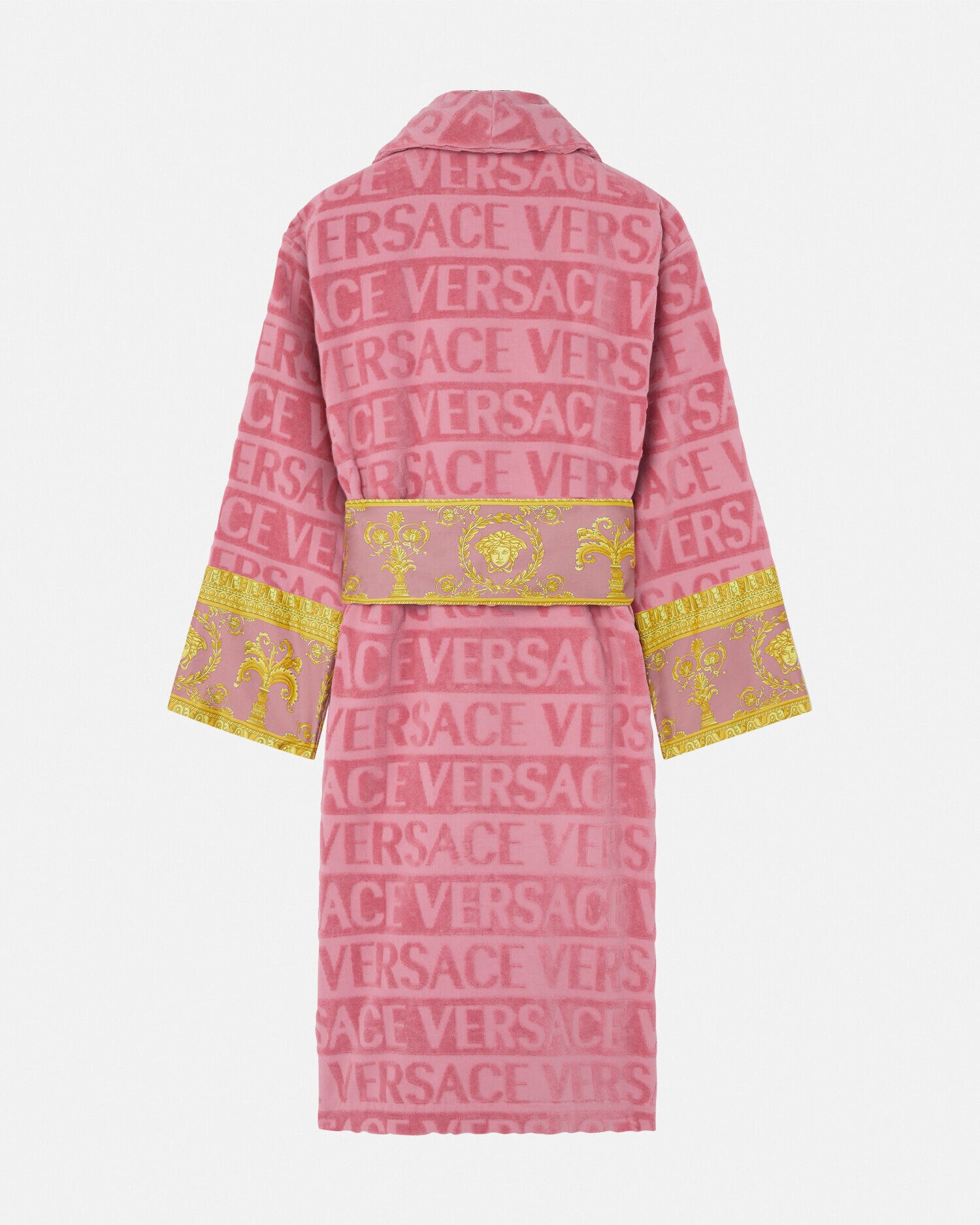 バロックプリントベルト付きバスローブ I ♡ バロック バスローブ プリント | VERSACE JP
