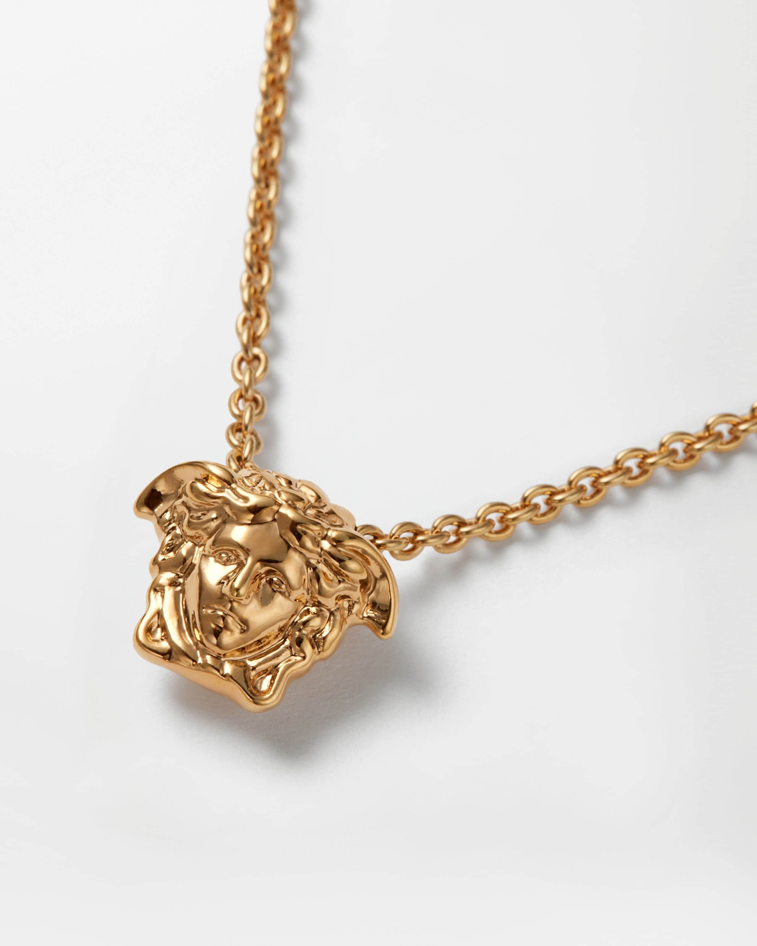 ラ メドゥーサ ネックレス ゴールド | VERSACE JP