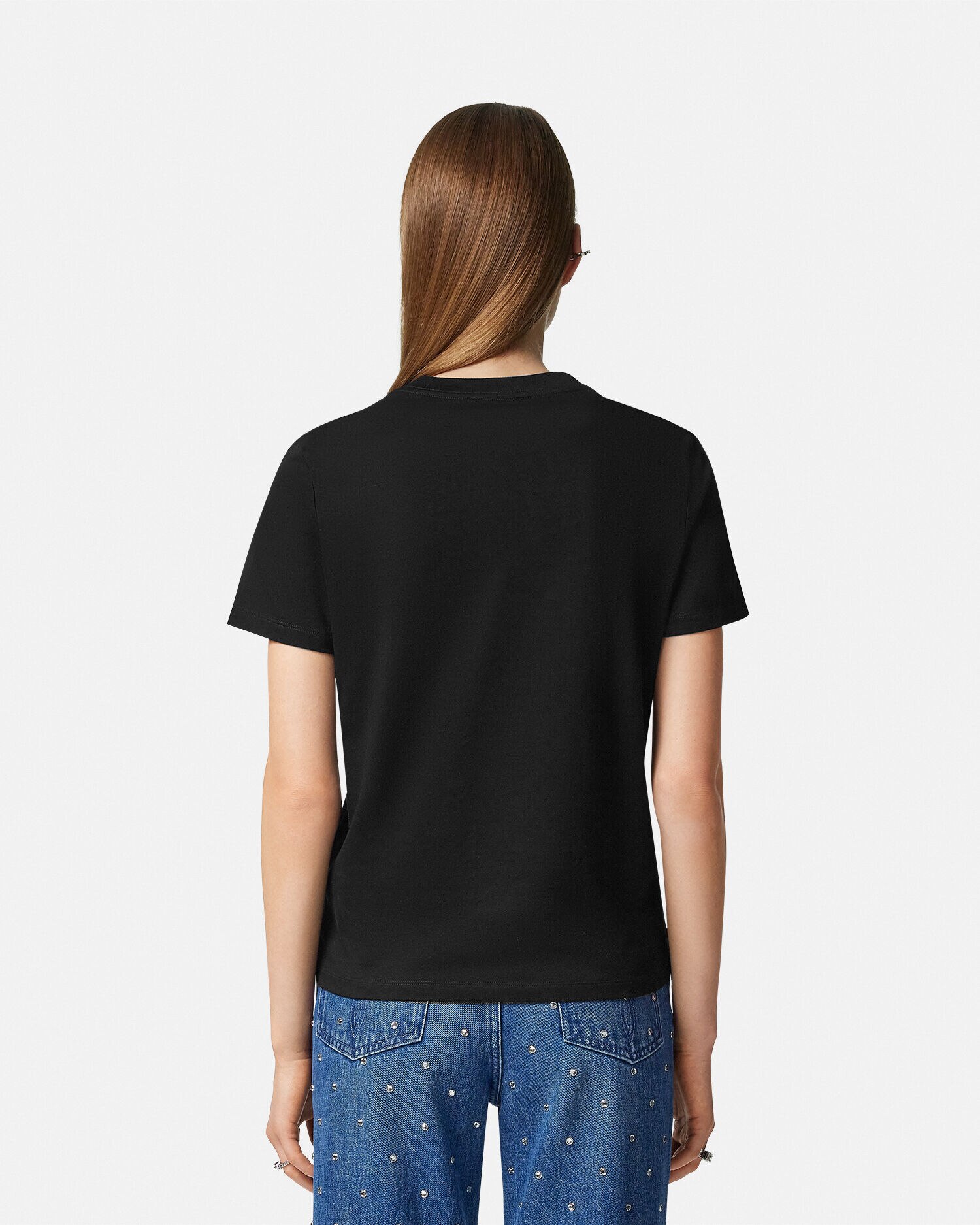 ロゴ スリムフィット Tシャツ チェーロ ステラット | VERSACE JP