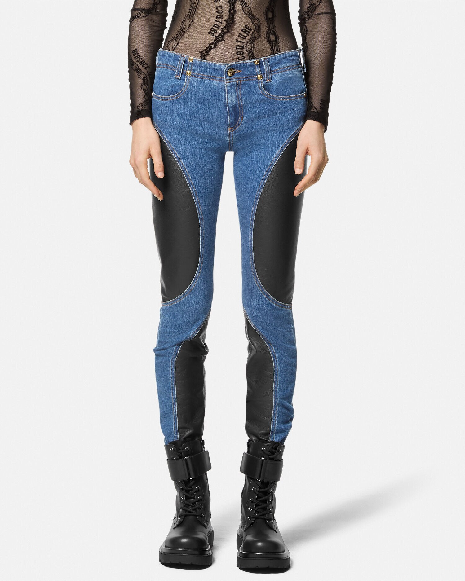 Versace Jeans Couture Blue Denim Jeans Size 26 | eBay