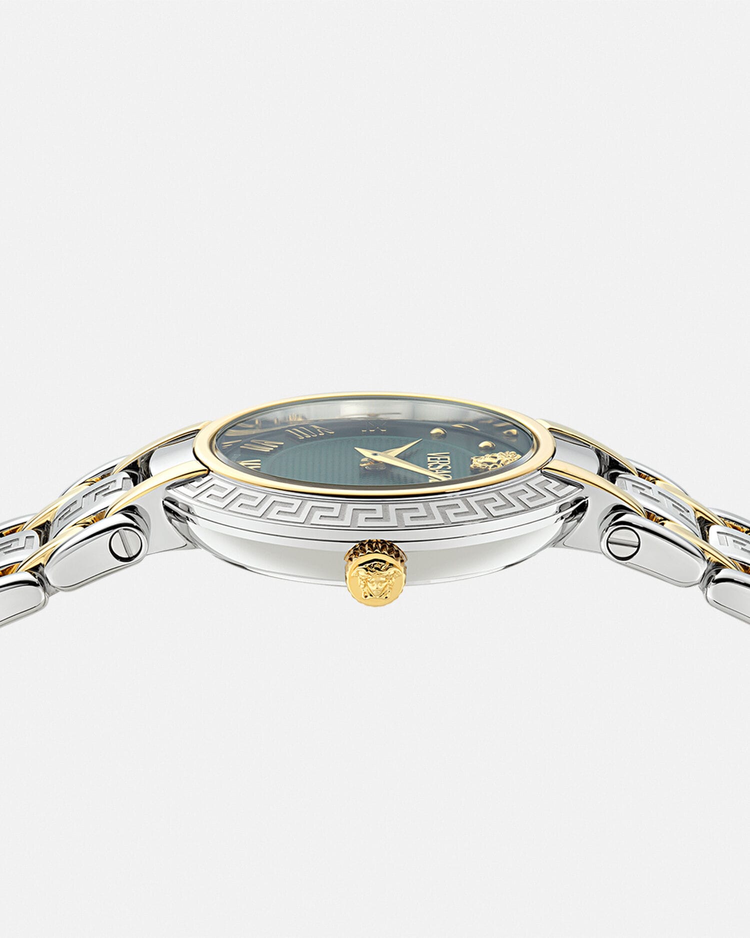 ヴェルサーチェ アンタリア ウォッチ シルバー,グリーン | VERSACE JP