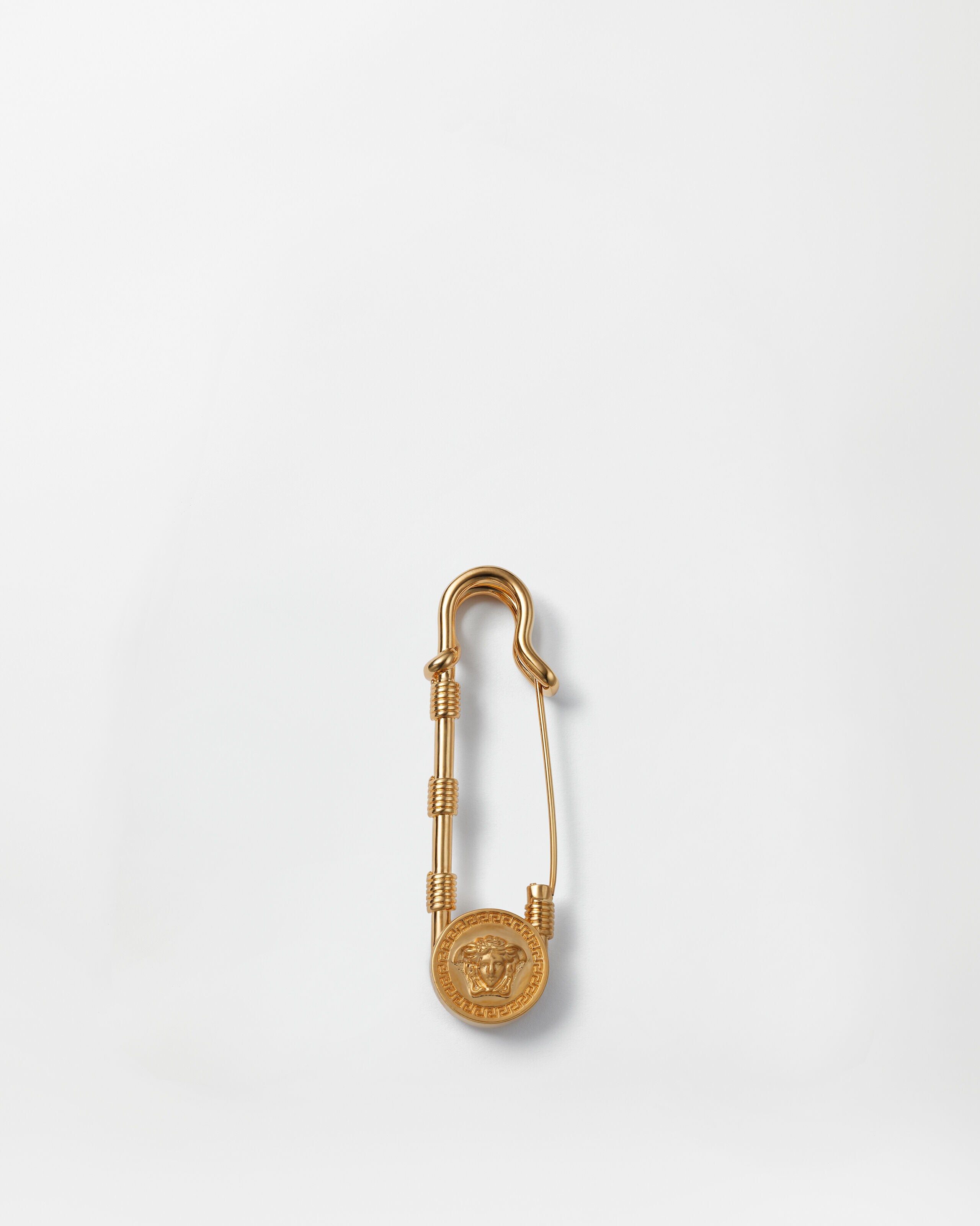 セーフティー ピン ブローチ ゴールド | VERSACE JP