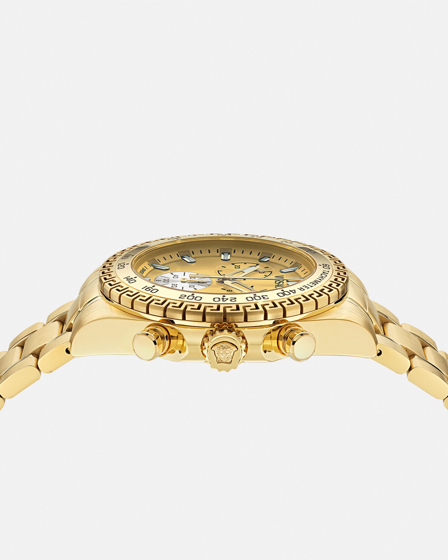 ディズニープリンセスのベビーグッズも大集合 ヴェルサーチェ クロノ X ウォッチ ゴールド | VERSACE JP 時計