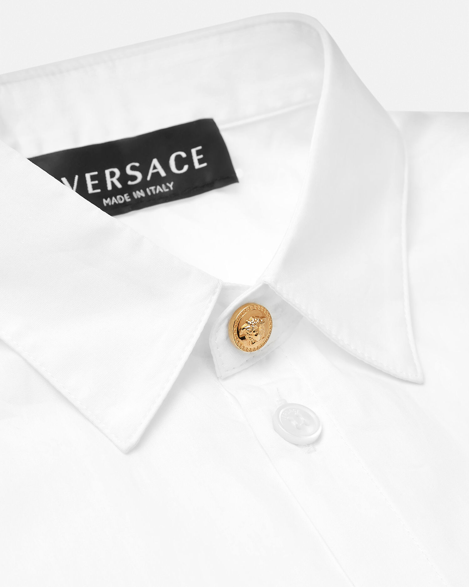 刺繍 キッズ フォーマル シャツ ホワイト,プリント | VERSACE JP