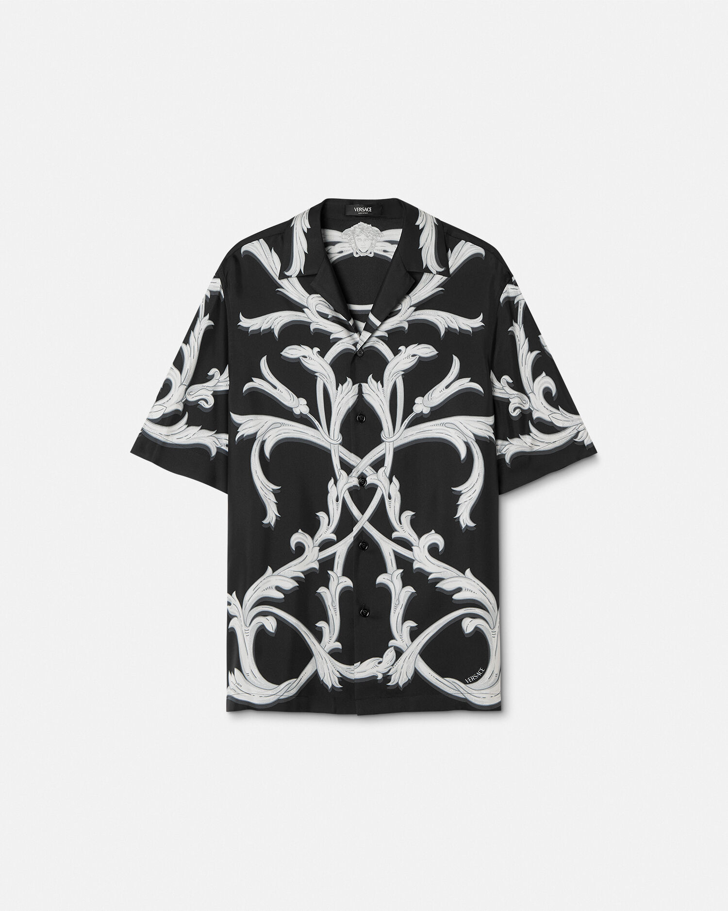 シルク ショートパンツ アカンサス リーフ | VERSACE JP