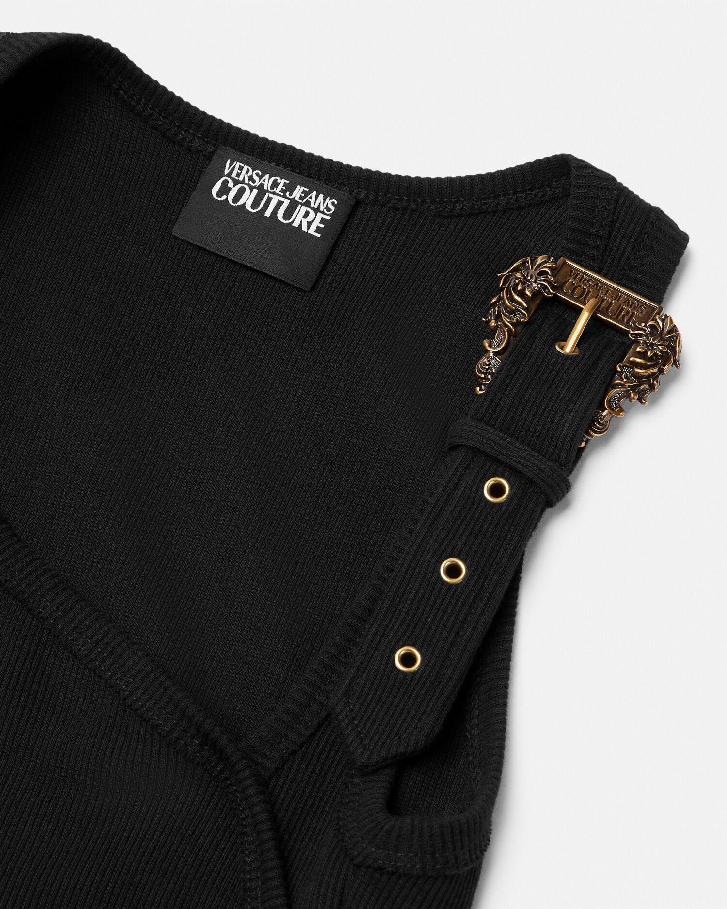 Versace Jeans Couture ミニドレス | ブラック | FARFETCH JP