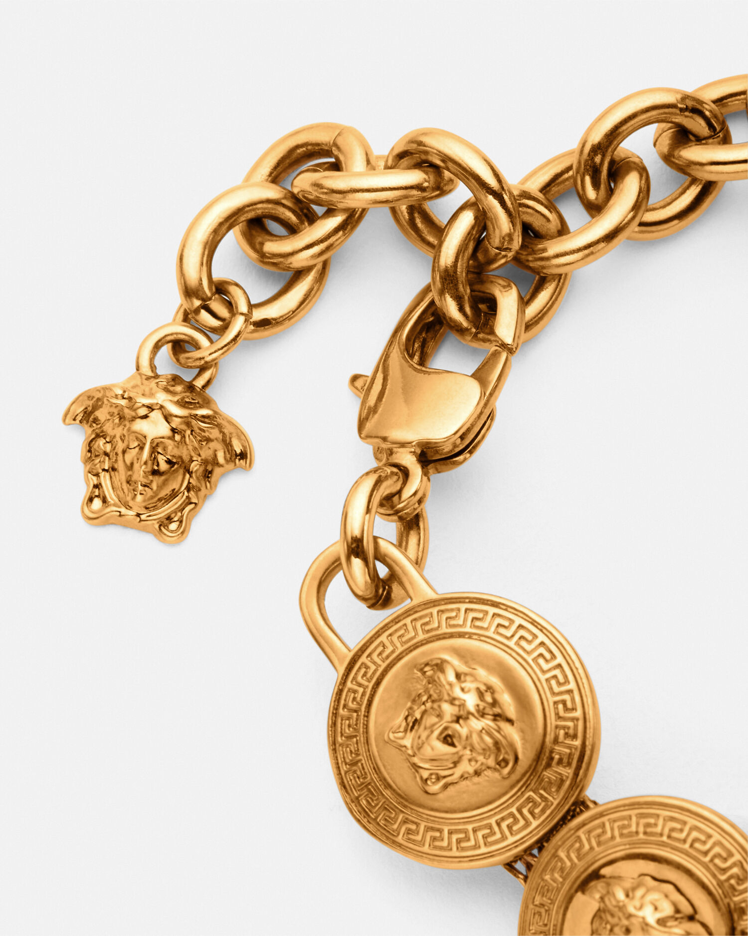 メドゥーサ チェーン ブレスレット ゴールド | VERSACE JP