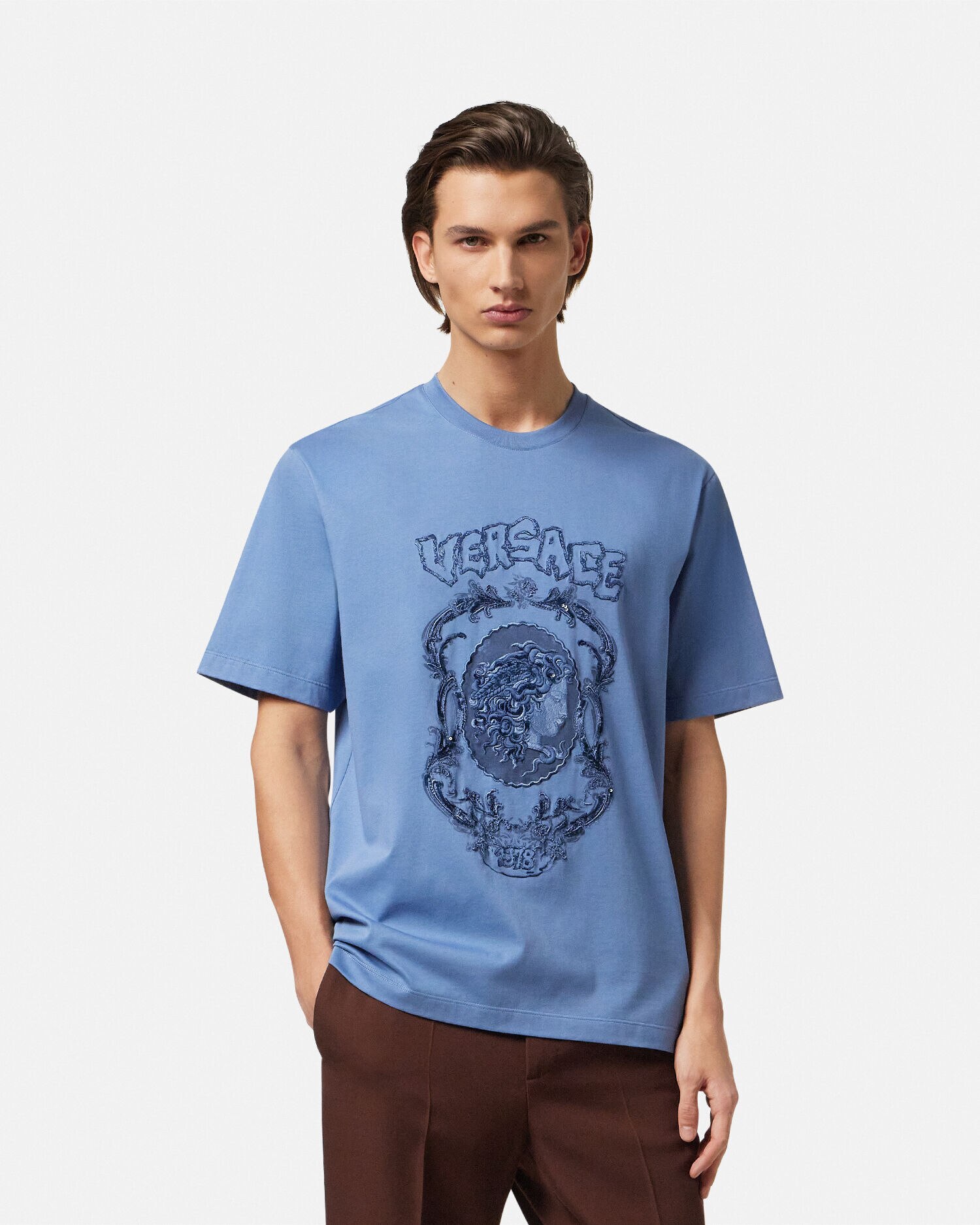 VERSACE Tシャツ パンク カメオ Tシャツ パンク カメオ | VERSACE JP