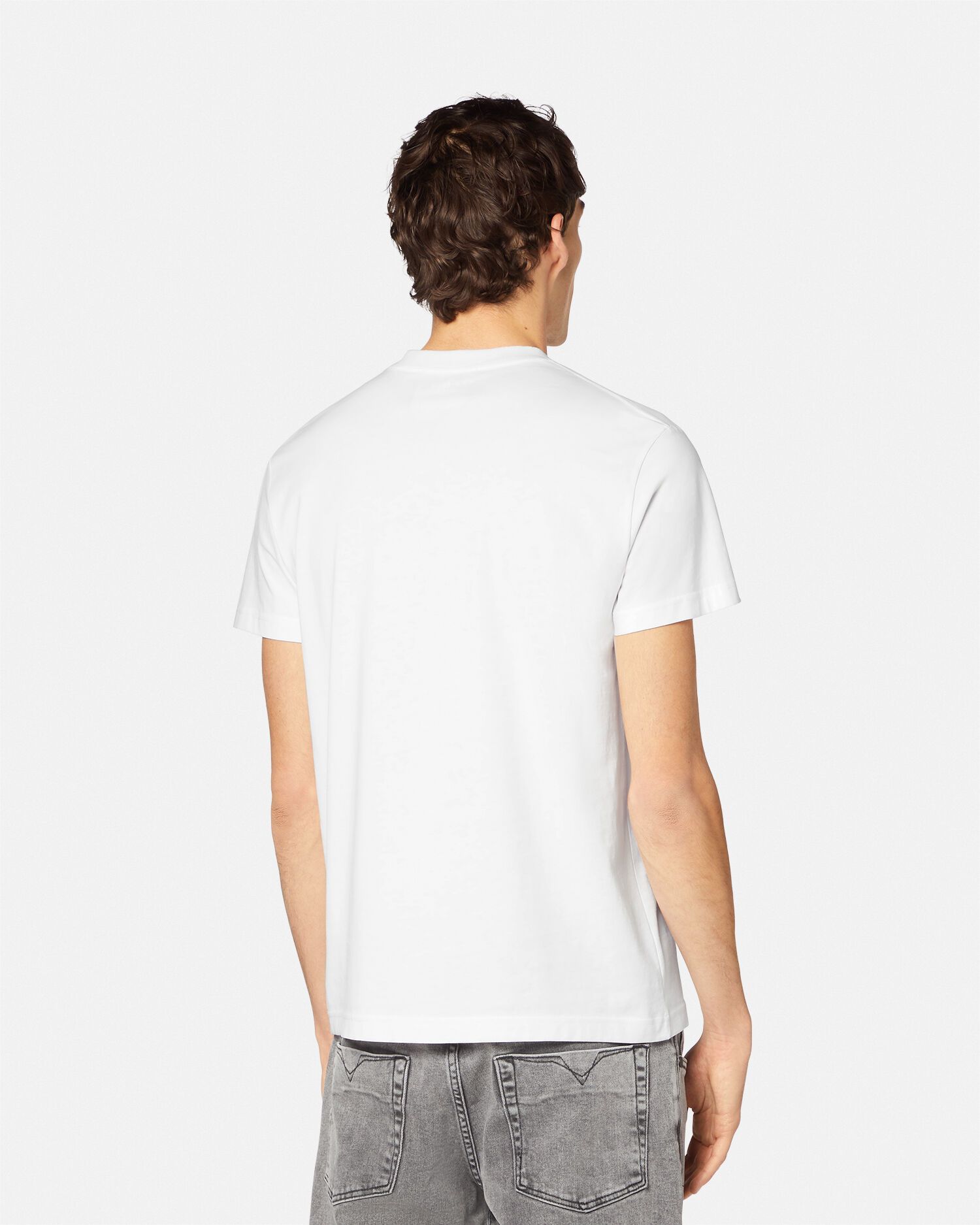 ロゴ Tシャツ ホワイト,プリント | VERSACE JP