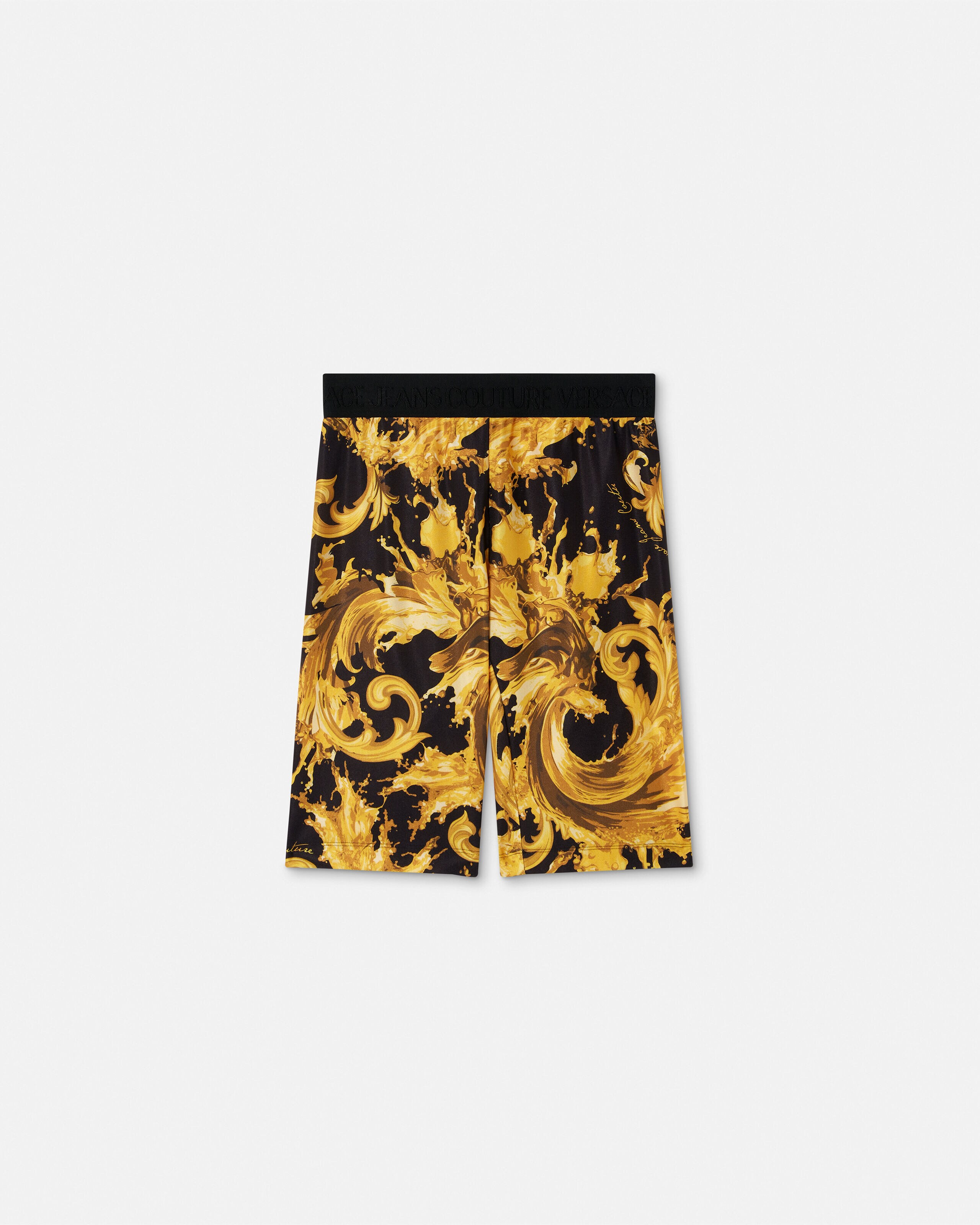 【極美品】 ジャンニヴェルサーチクチュール　パンツ　レギンス　総柄　花柄　m 極美品】 ジャンニヴェルサーチクチュール パンツ レギンス 総柄 花柄