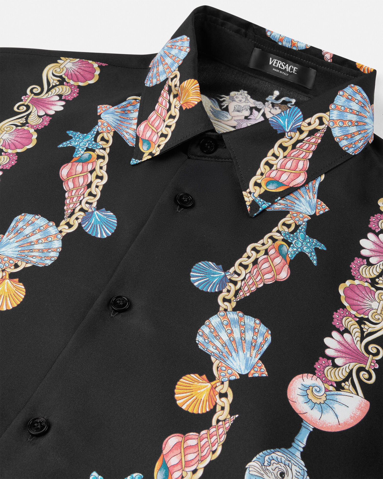 シルク シャツ コーラル シアター | VERSACE JP