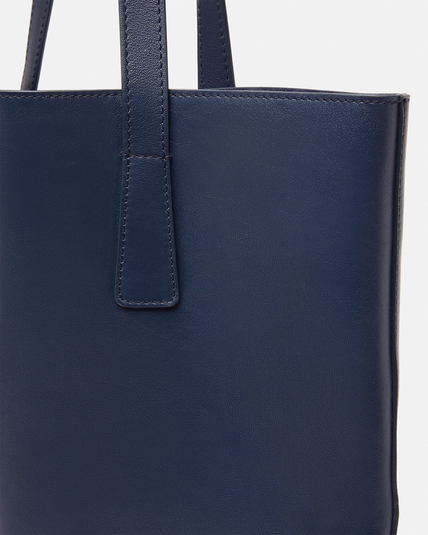 ラ メドゥーサ レザー トート ブルー,ゴールド | VERSACE JP