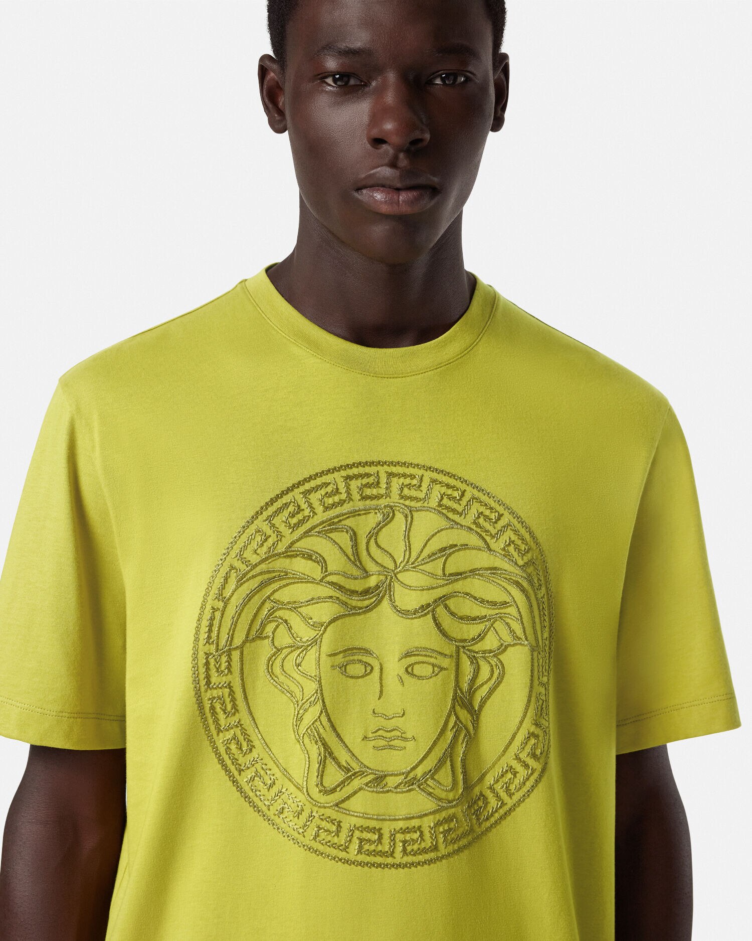 VERSACE メデューサ刺繍 Tシャツ